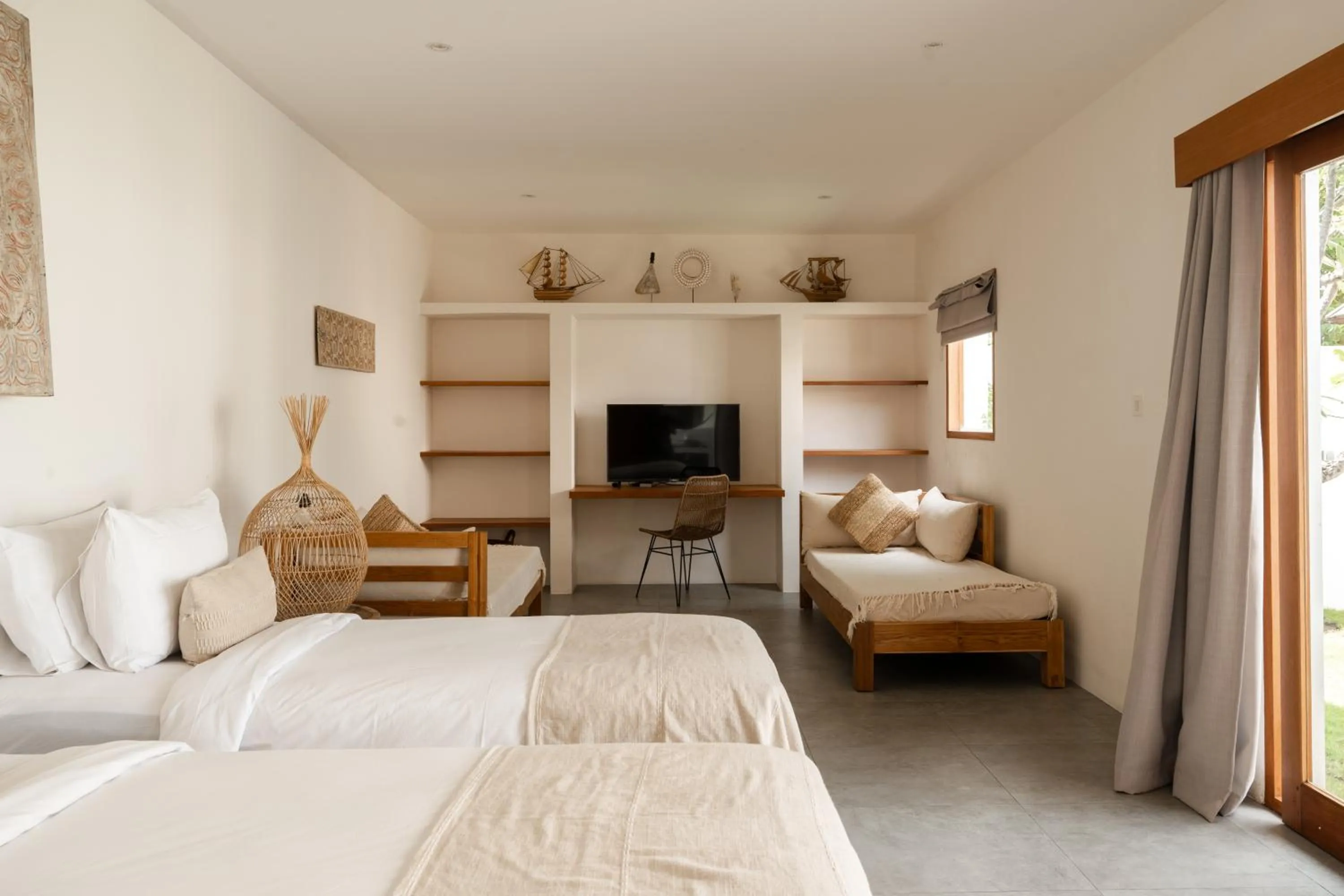 Bedroom, Bed in Villa Folie by Alfred in Bali