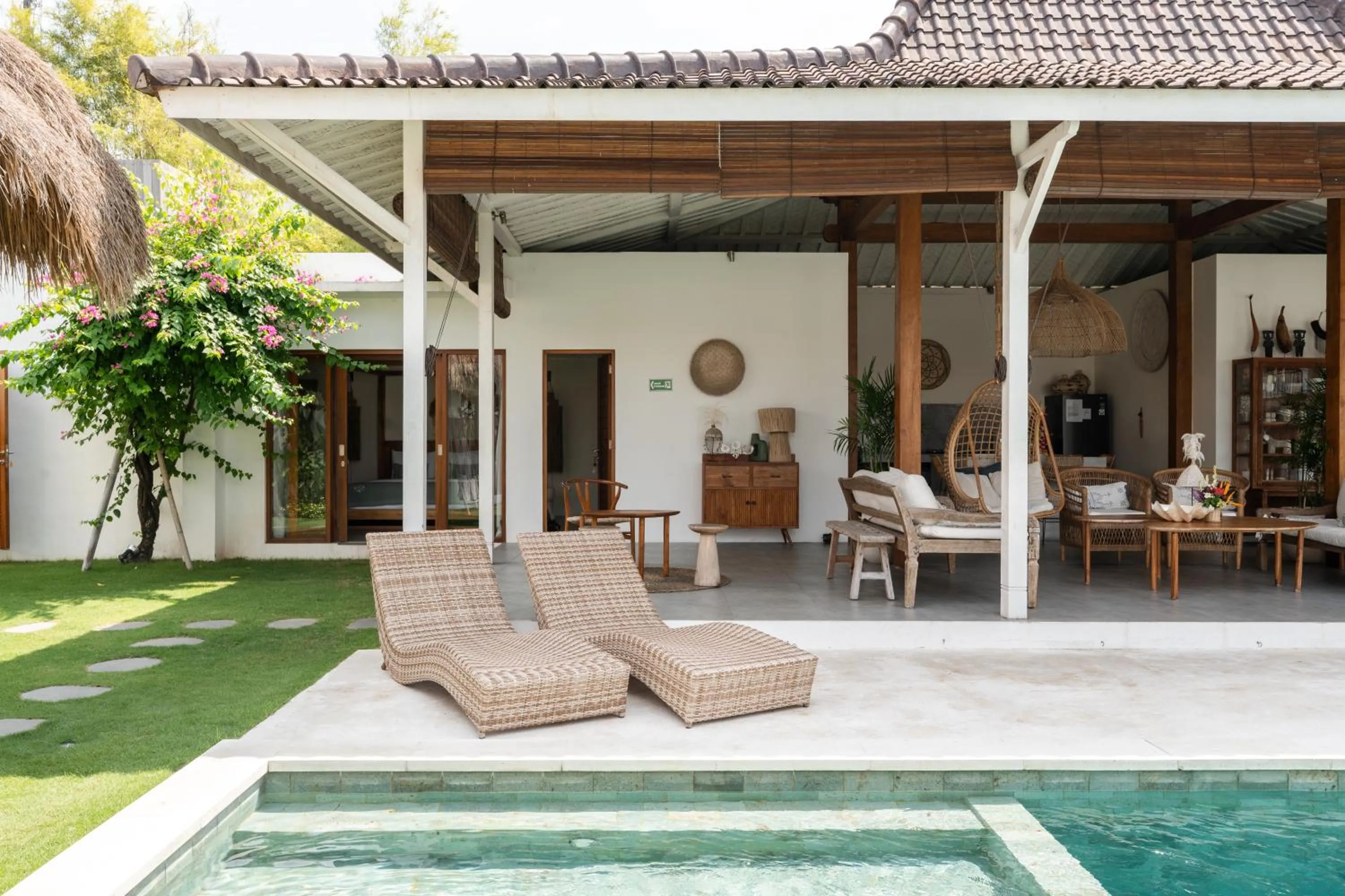 sunbed in Villa Folie by Alfred in Bali