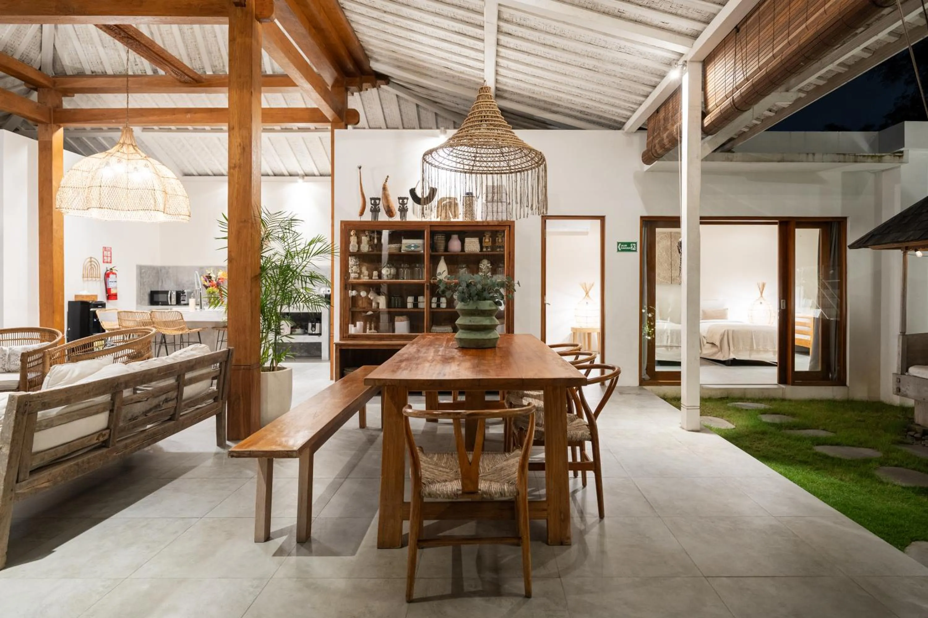 Seating area in Villa Folie by Alfred in Bali