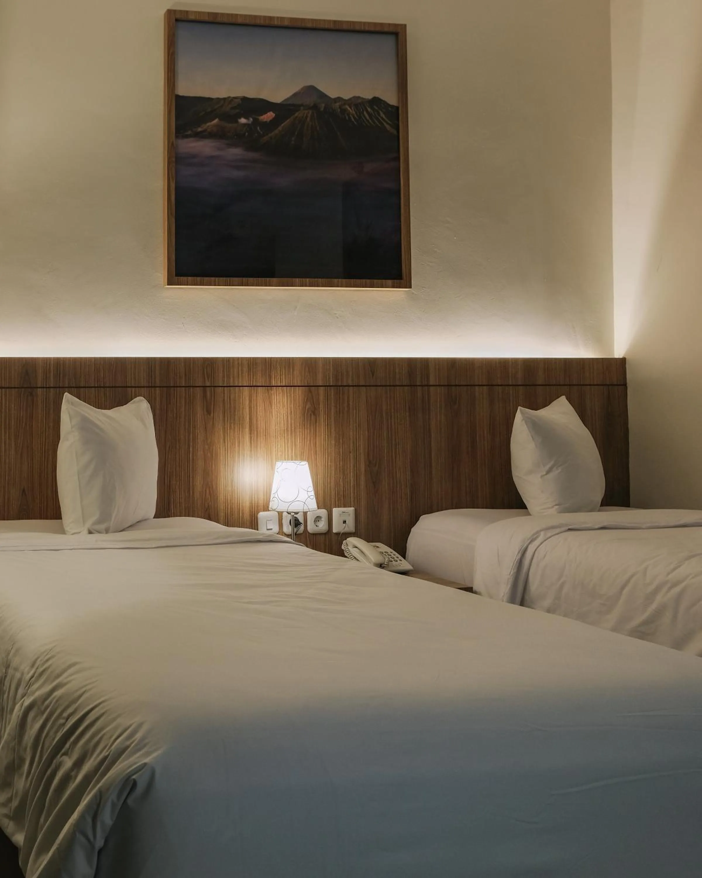 Bed in Horison Inn Antawirya Semarang