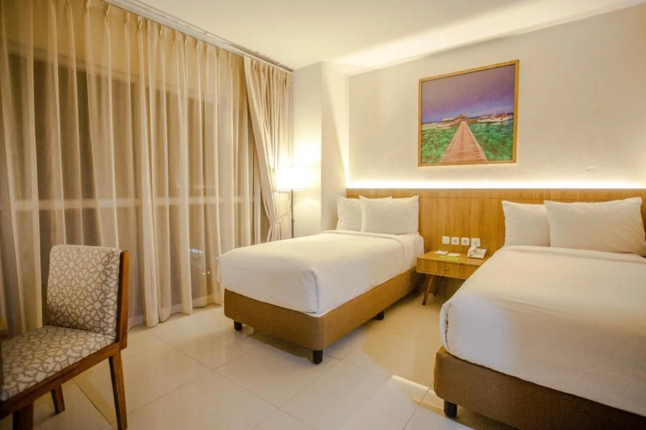Bed in Horison Inn Antawirya Semarang