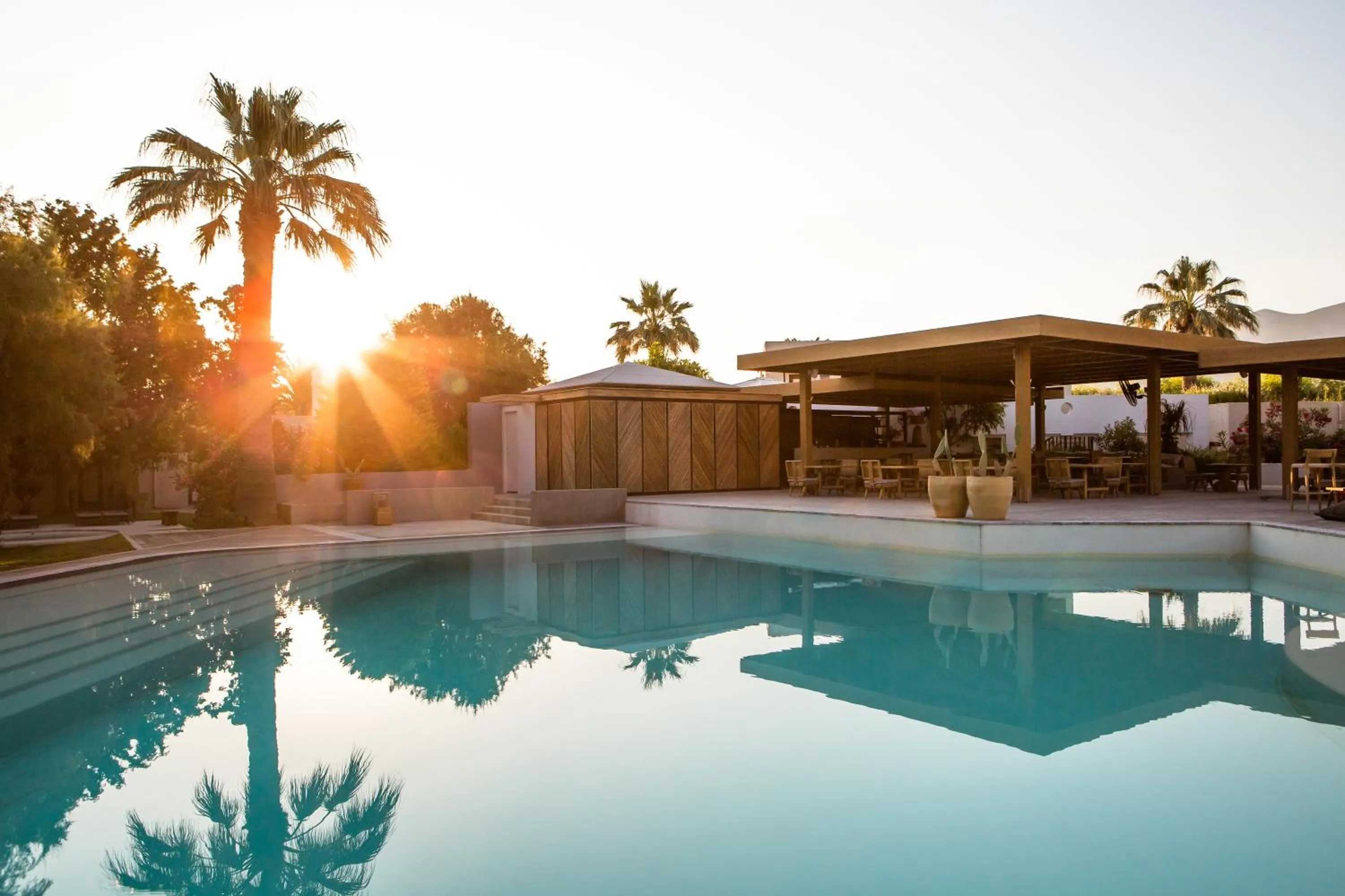 Swimming pool in Phāea Cretan Malia, a Member of Design Hotels