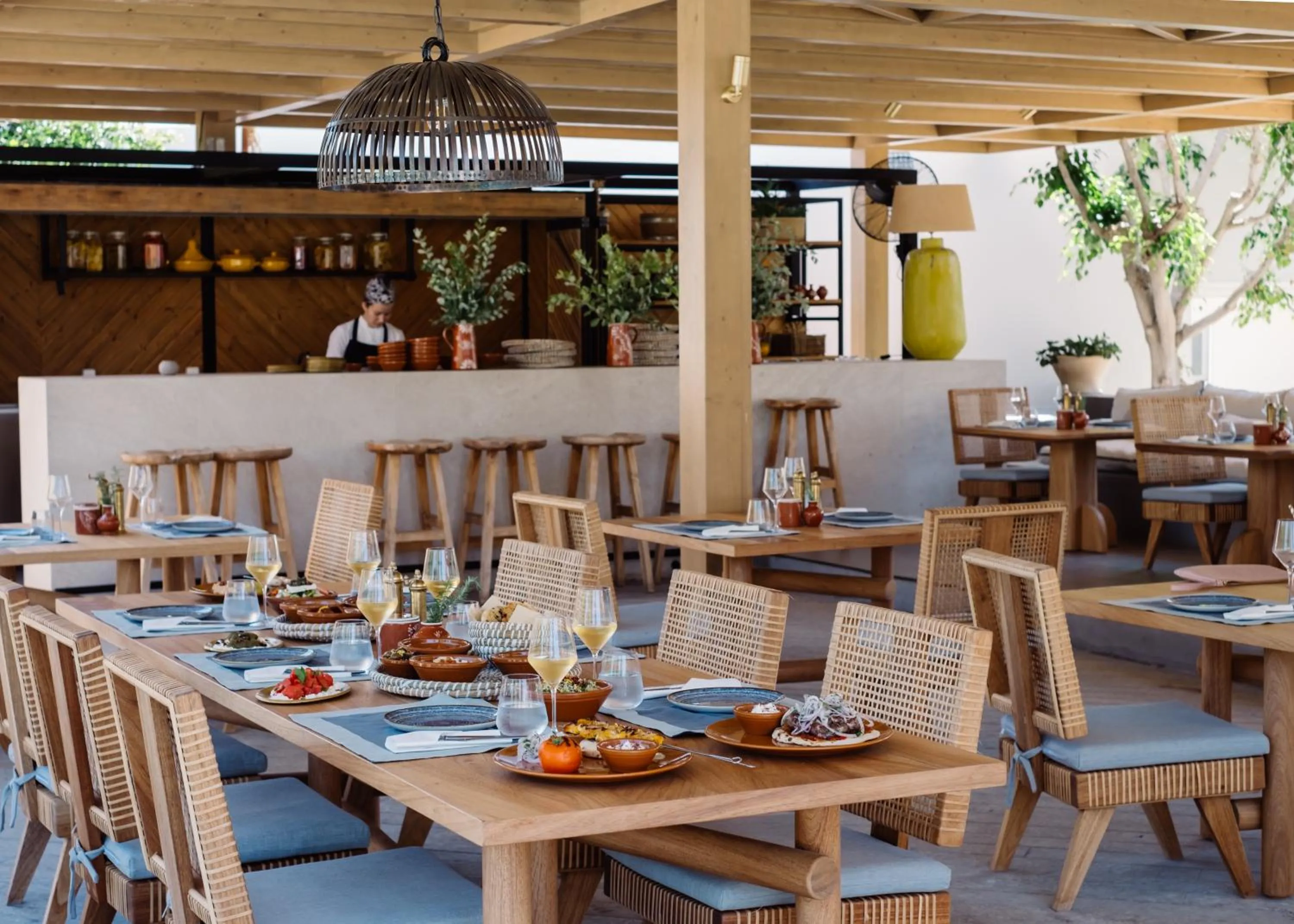 Restaurant/places to eat in Phāea Cretan Malia, a Member of Design Hotels