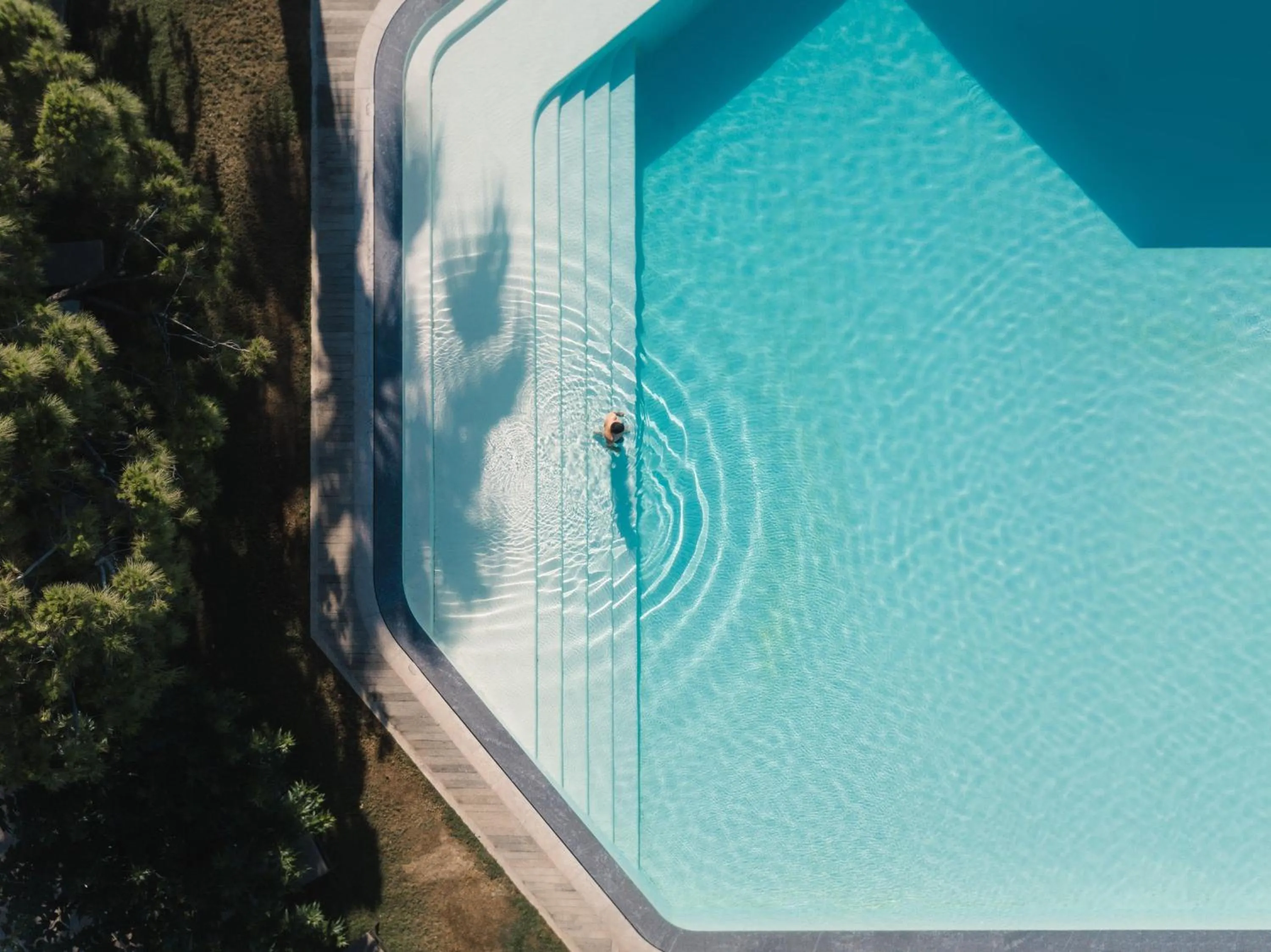 Swimming pool in Phāea Cretan Malia, a Member of Design Hotels