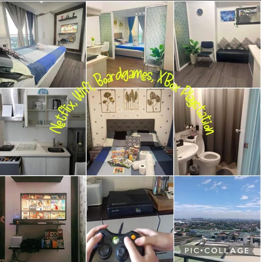 Bed in Azure Urban Resort with WIFI and Netflix