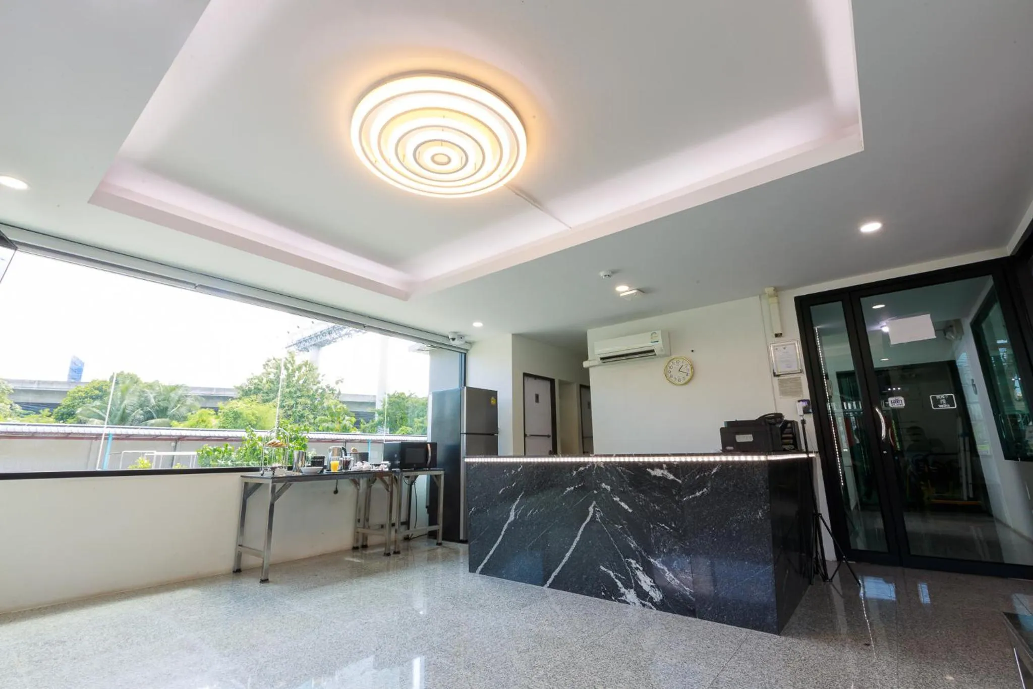 Property building in Siam Rama9 Hotel