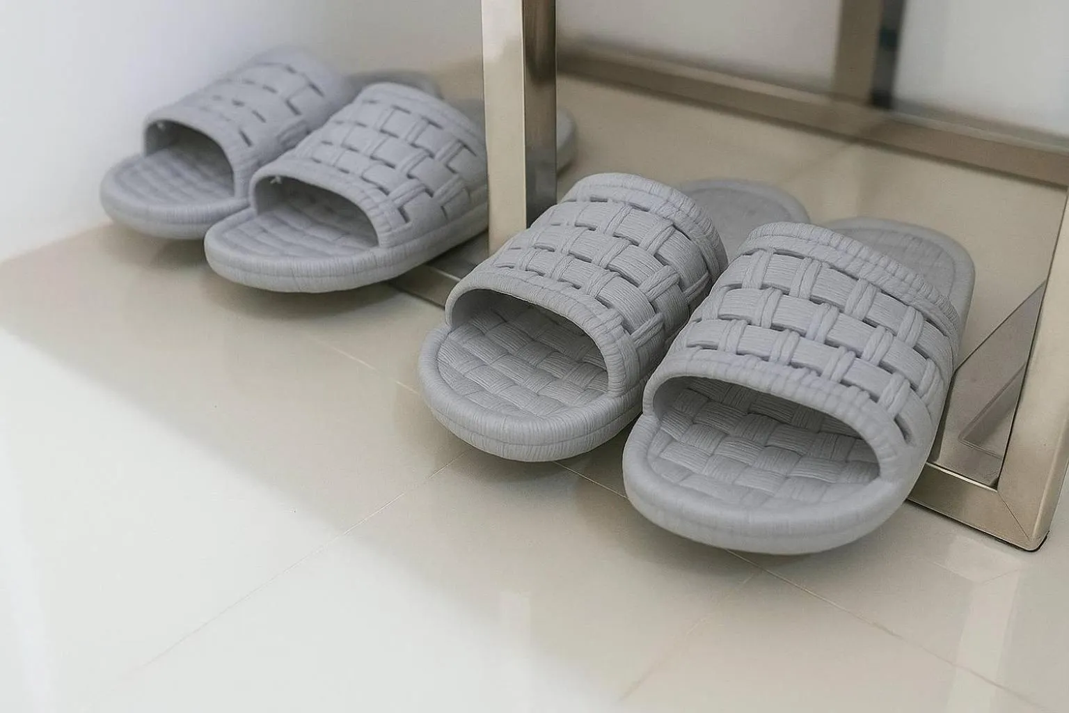 Bedroom in Siam Rama9 Hotel