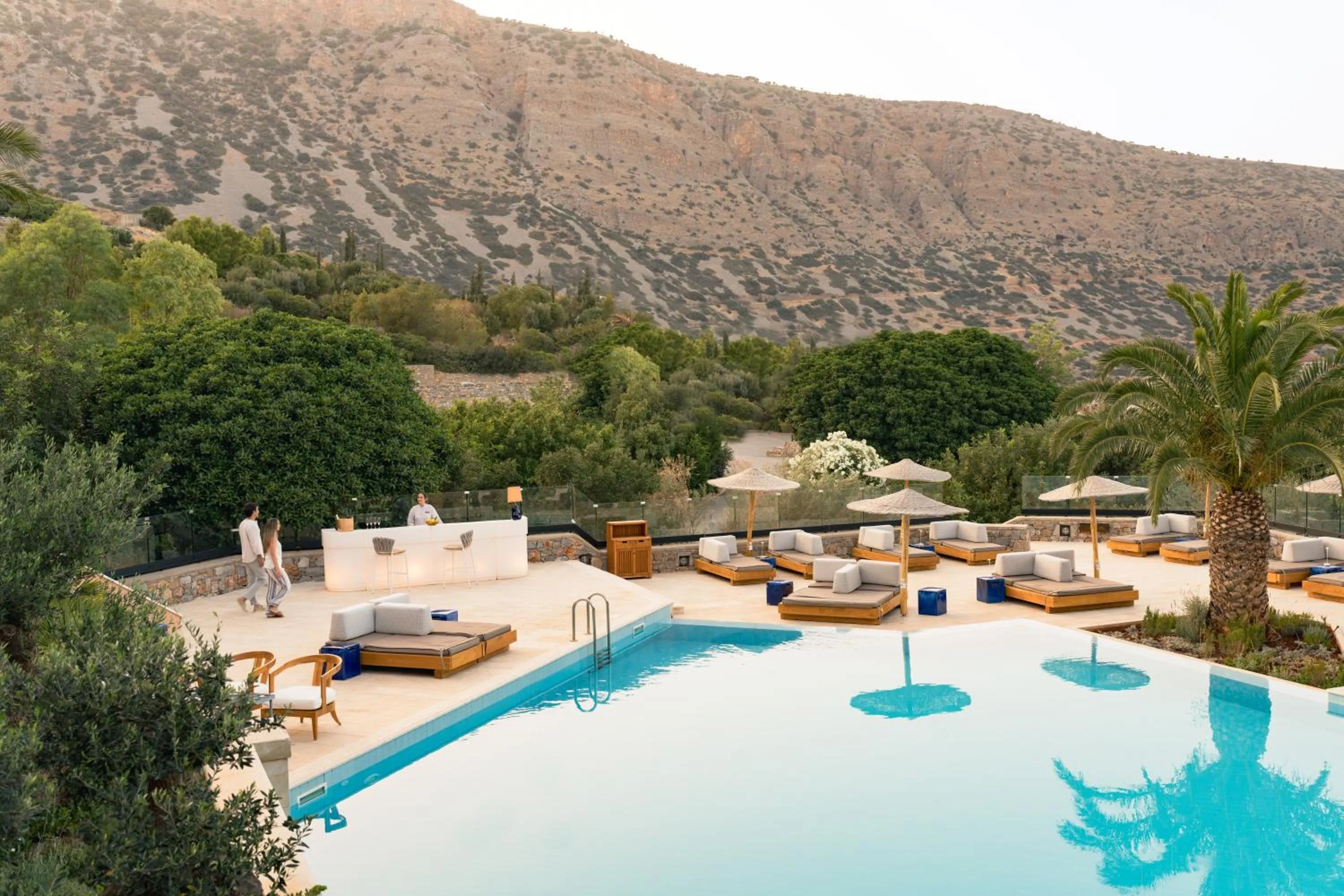 Pool view in Phāea Blue - Small Luxury Hotels of the World