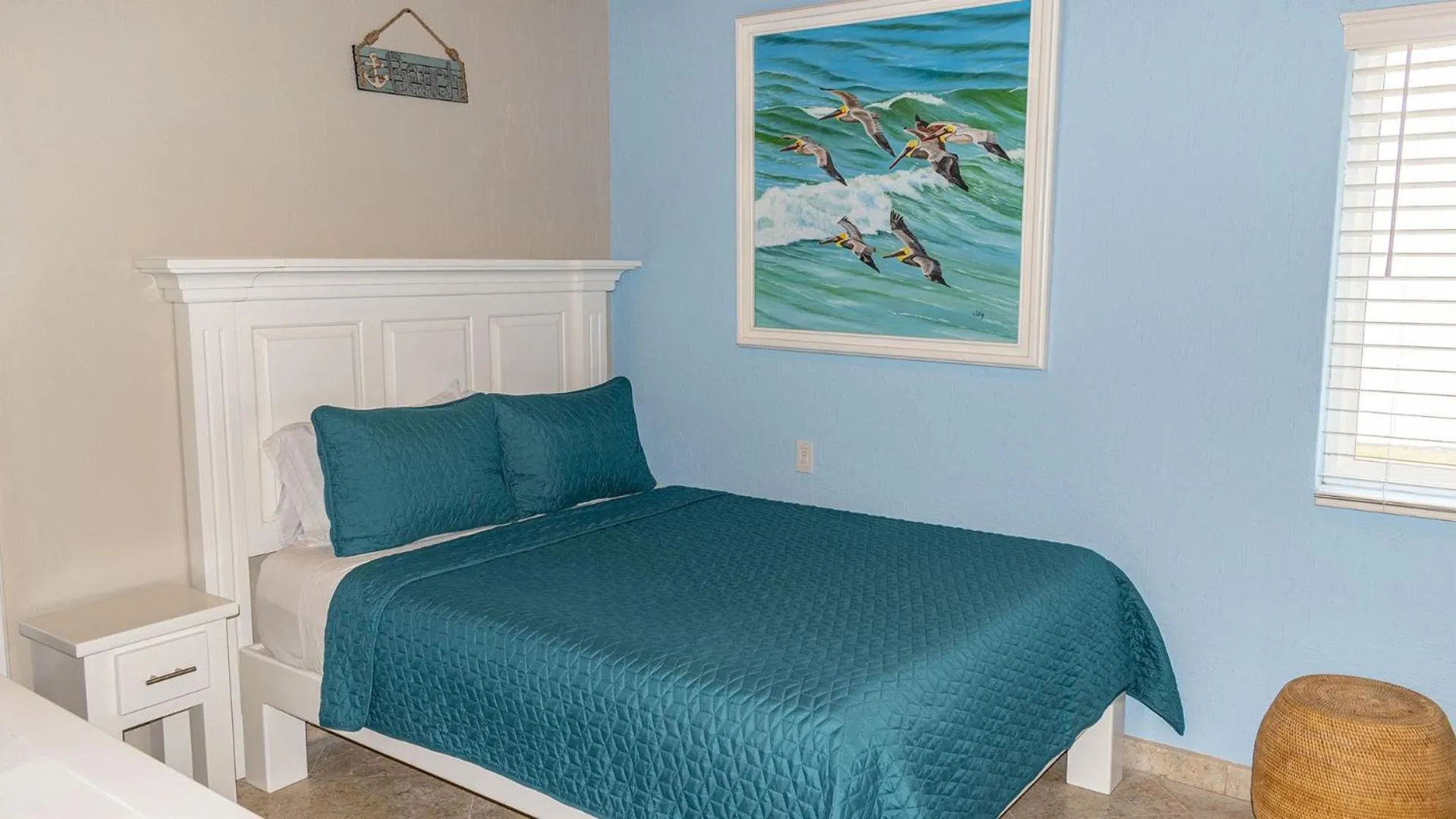 Bed in Stunning 3 Bedroom Beach Villa on Sandy Beach at Las Palmas Beachfront Resort V-16 villa