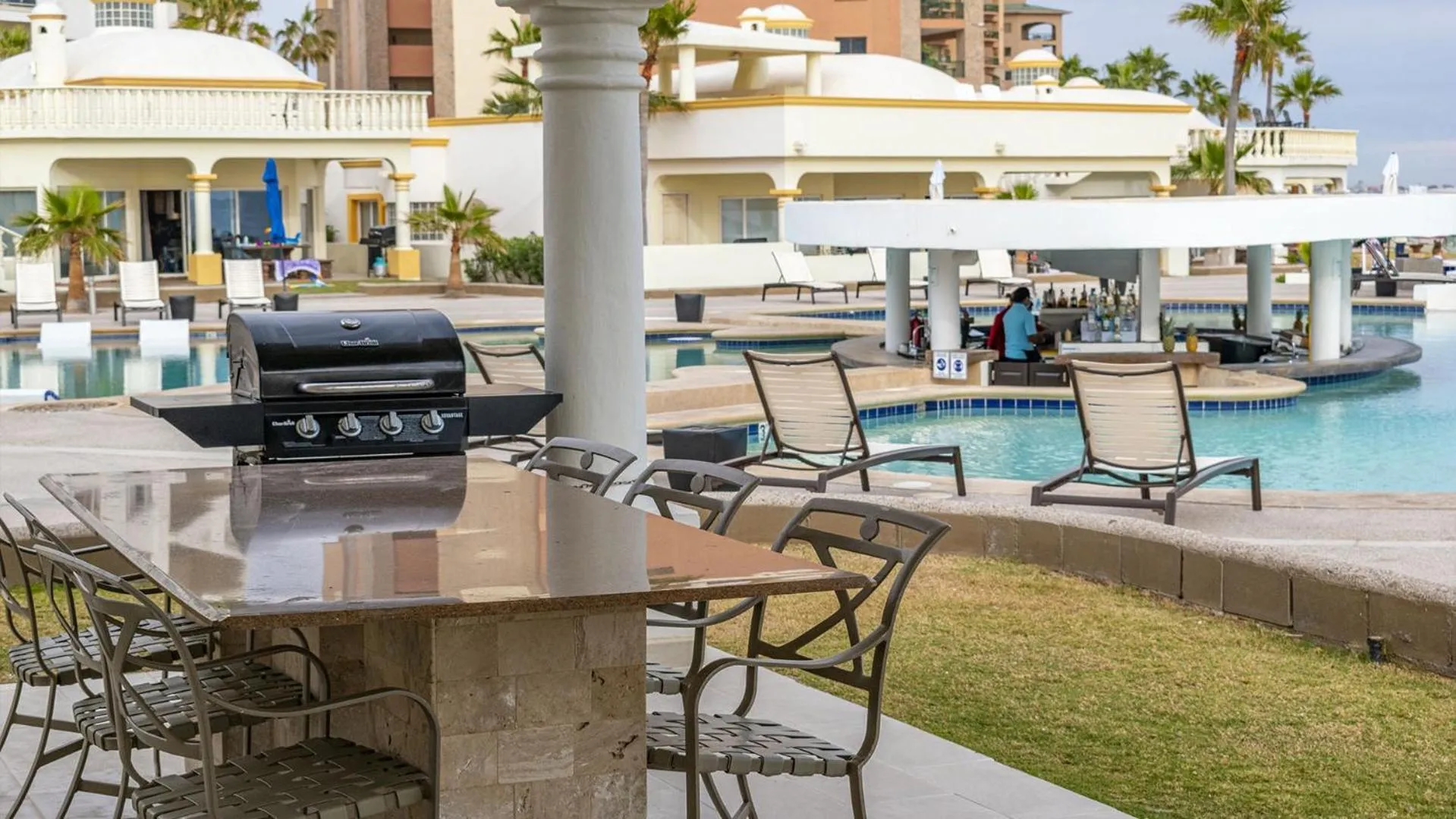 Stunning 3 Bedroom Beach Villa on Sandy Beach at Las Palmas Beachfront Resort V-16 villa