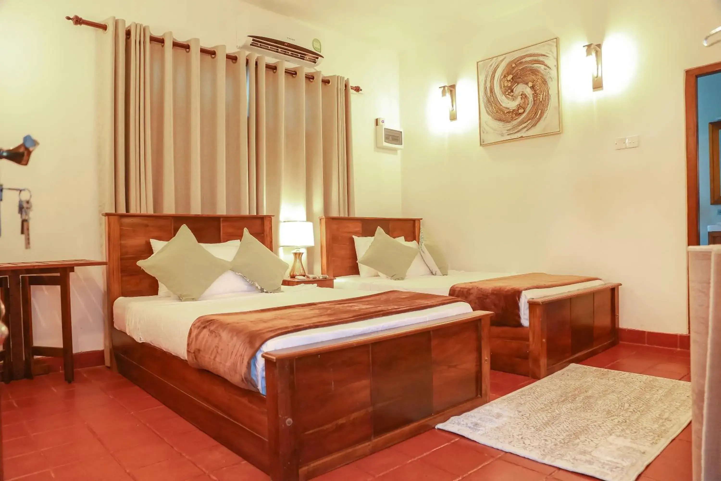 Large Twin Room in Tepraas Sigiriya Large Twin Room in Tepraas Sigiriya