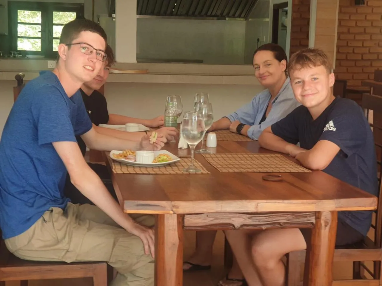 Dining area in Tepraas Sigiriya