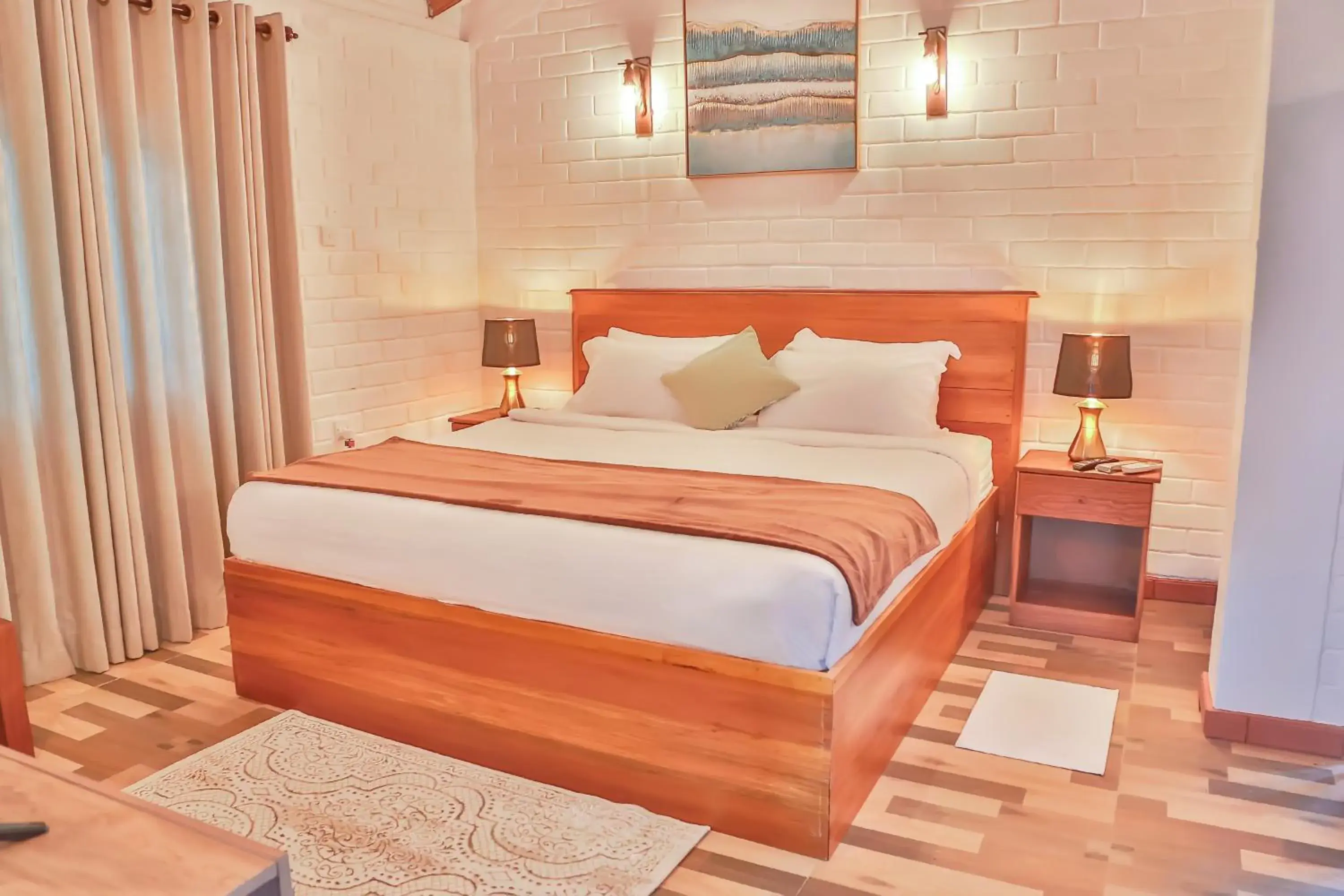 Deluxe Double Room in Tepraas Sigiriya Deluxe Double Room in Tepraas Sigiriya