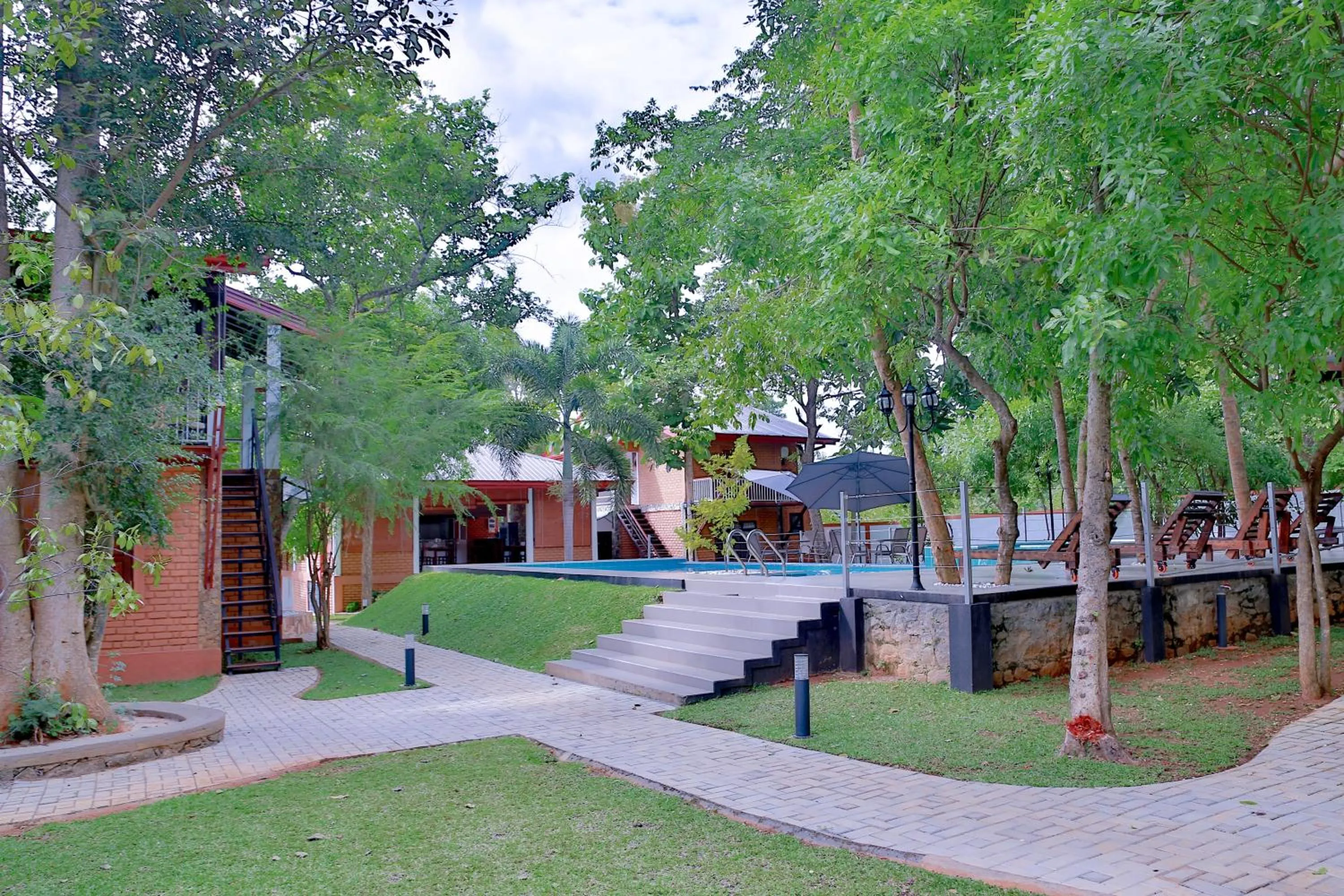 Garden view in Tepraas Sigiriya