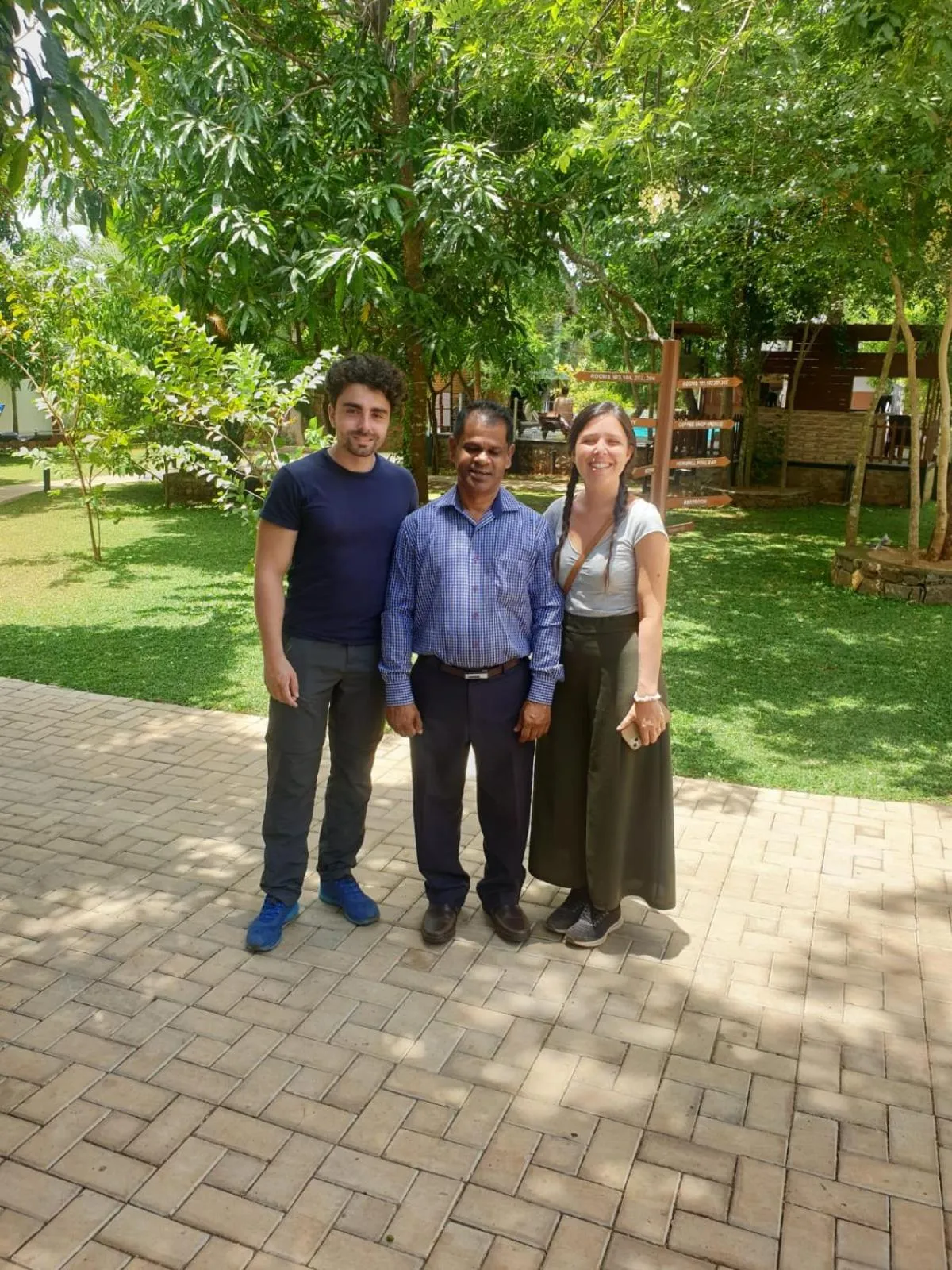 Garden in Tepraas Sigiriya