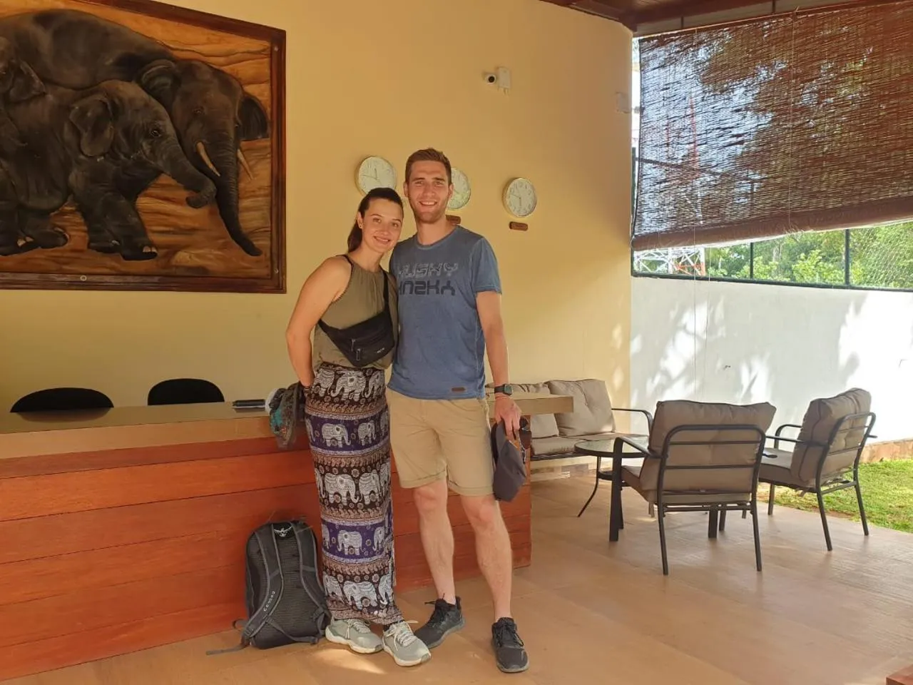 Guests in Tepraas Sigiriya