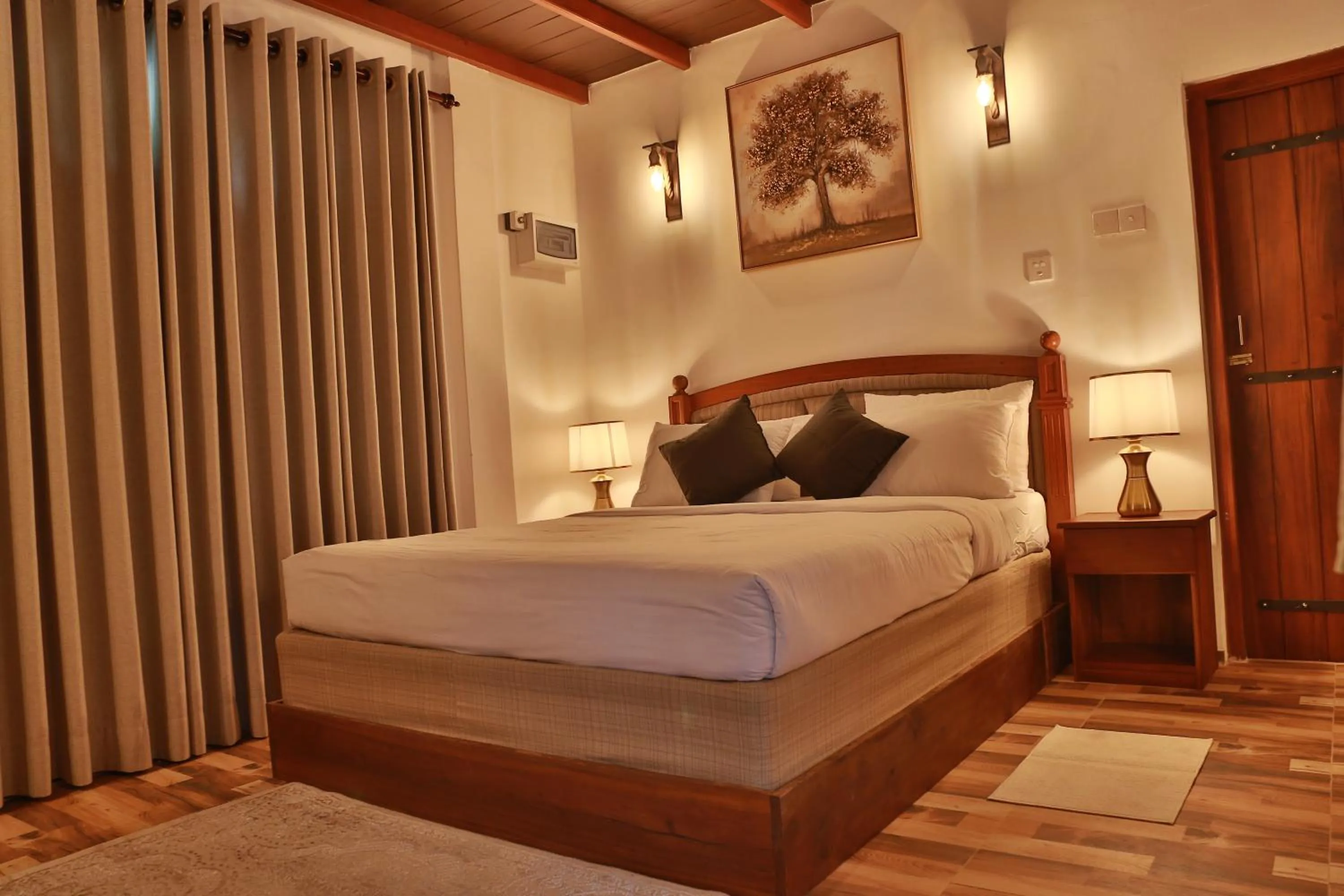 Bedroom, Bed in Tepraas Sigiriya