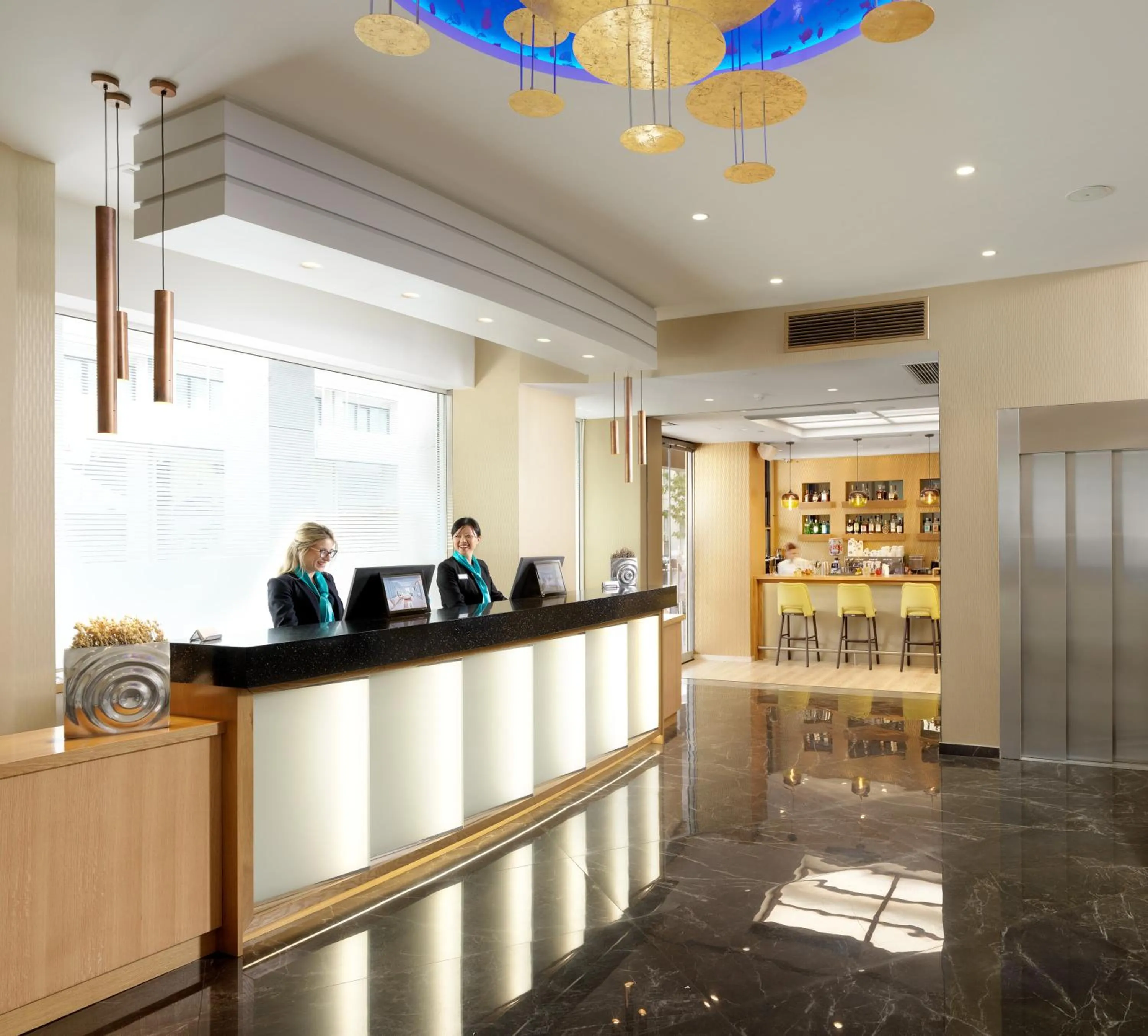 Lobby or reception in Athens Tiare by Mage Hotels
