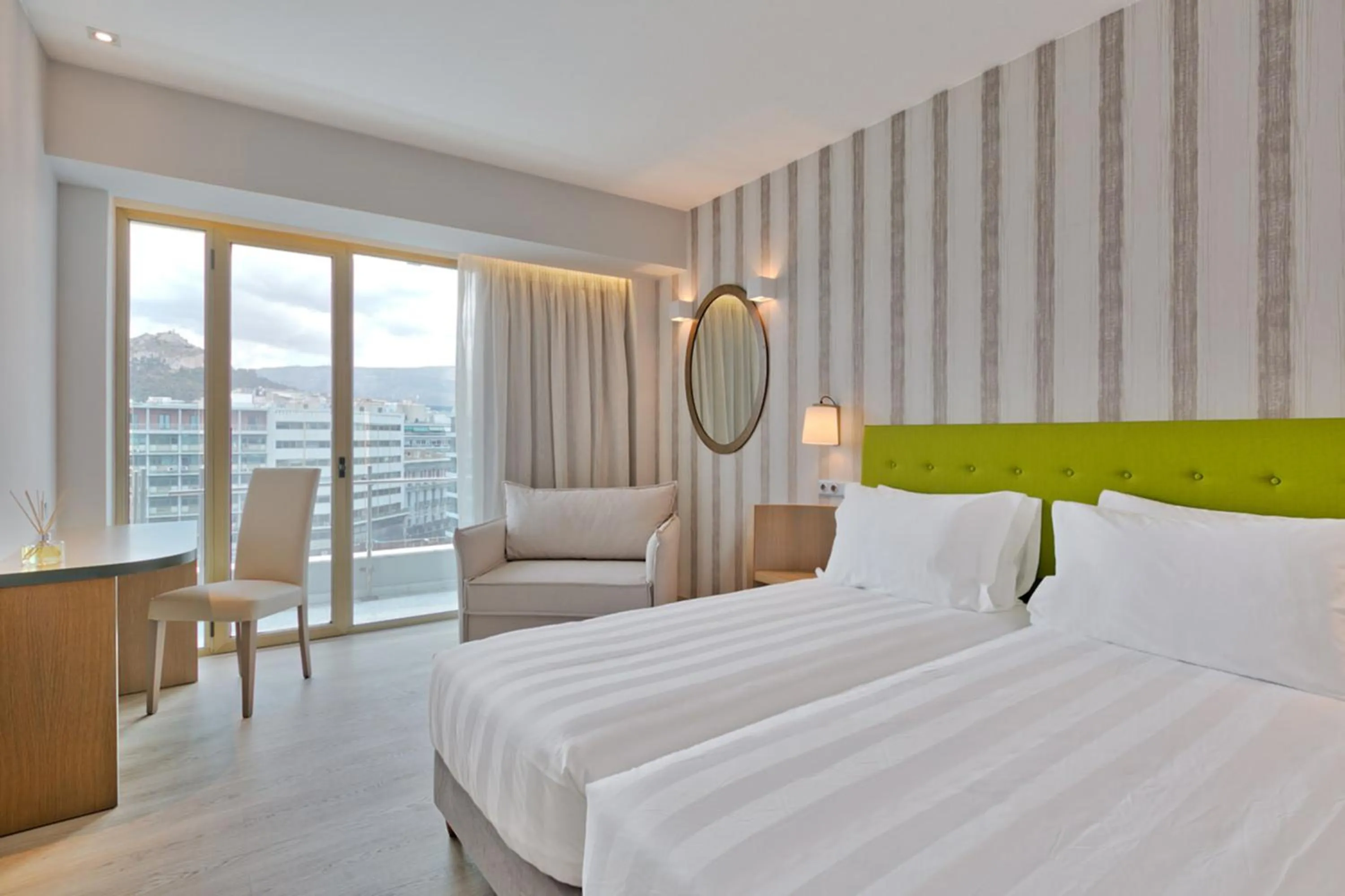 Bedroom, Bed in Athens Tiare by Mage Hotels