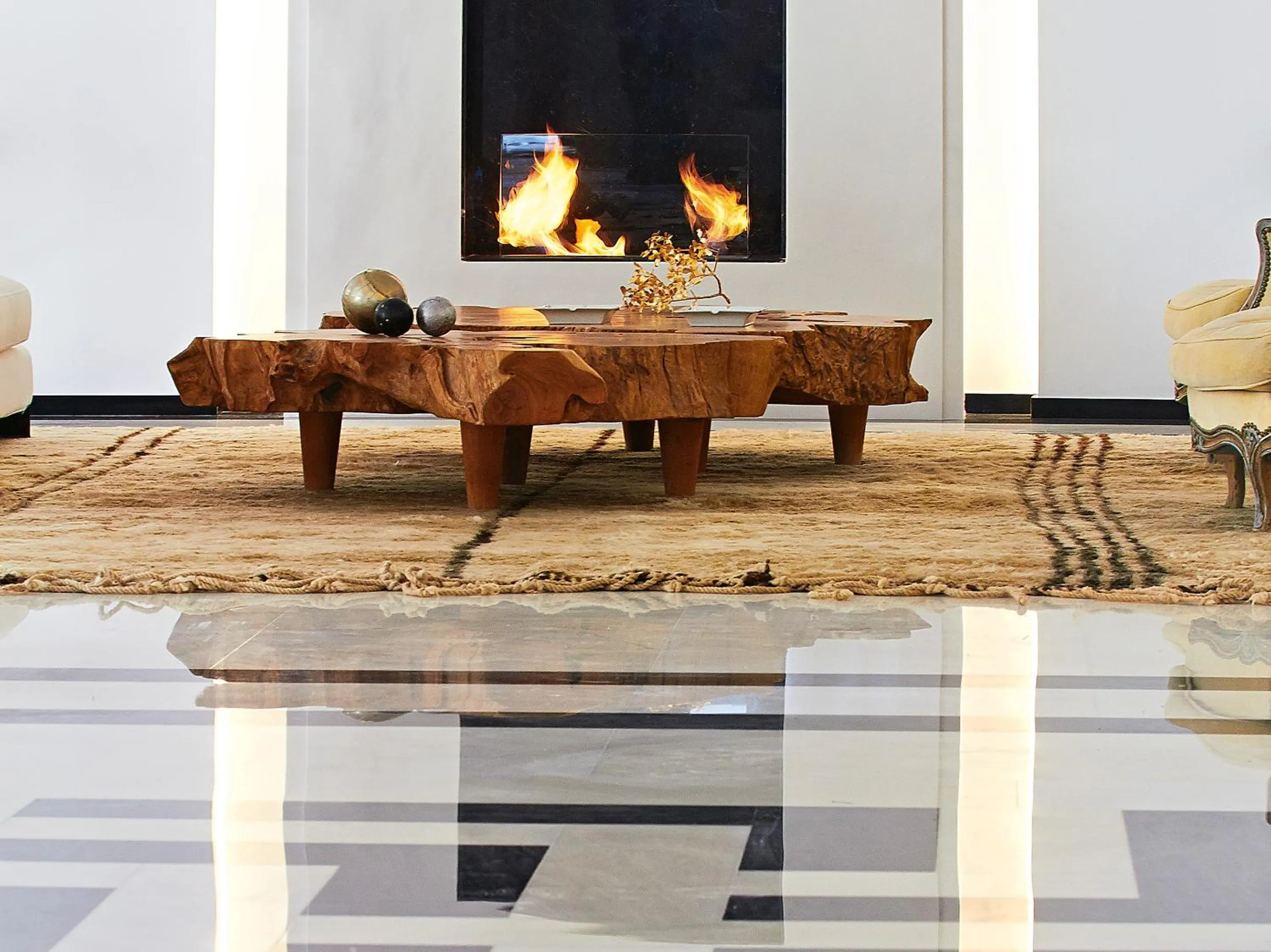 Seating area in Grecotel Pallas Athena