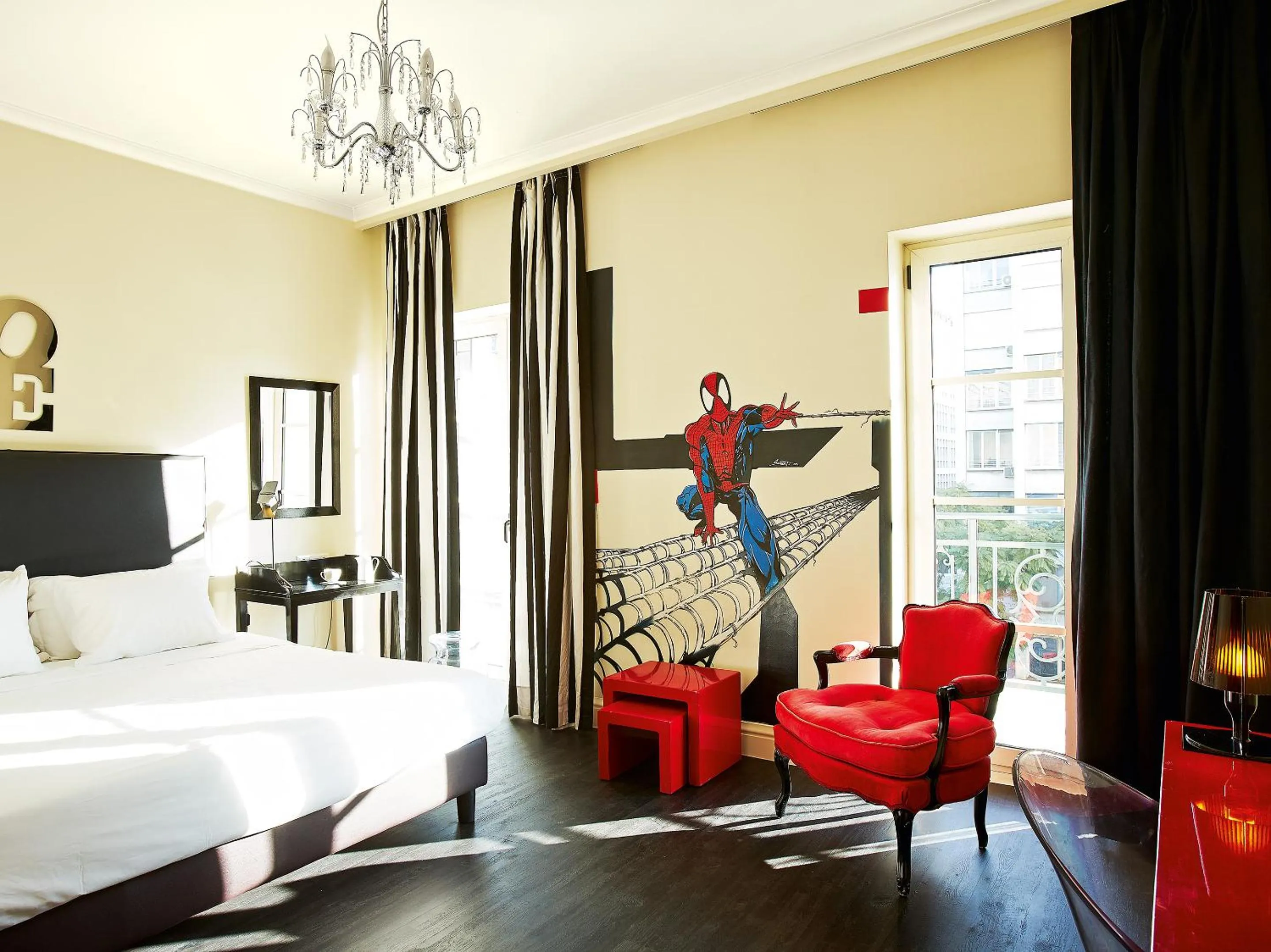 Photo of the whole room, Bed in Grecotel Pallas Athena