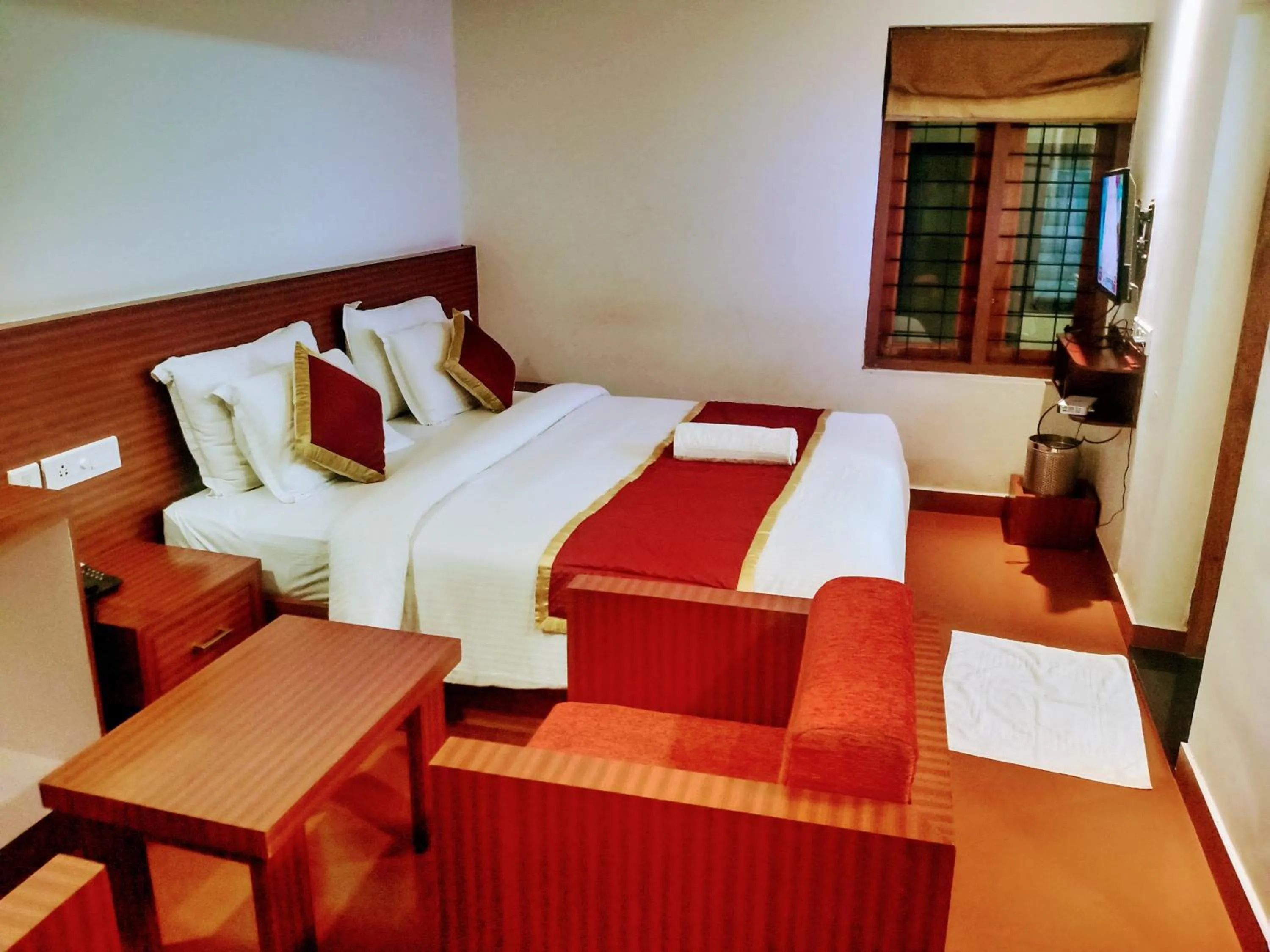 Bed in Pearlspot Hotel