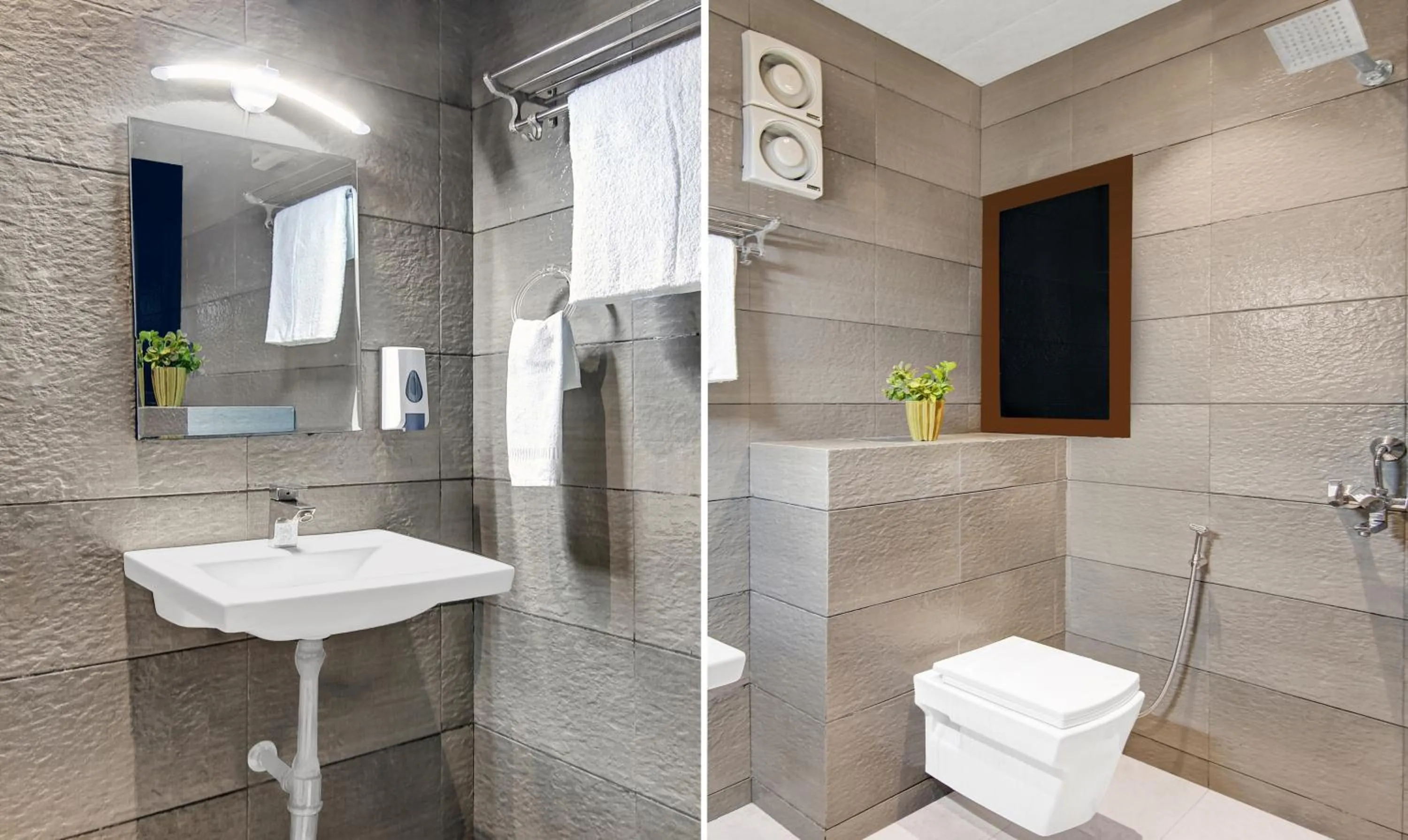 Bathroom in Treebo Prime Elight