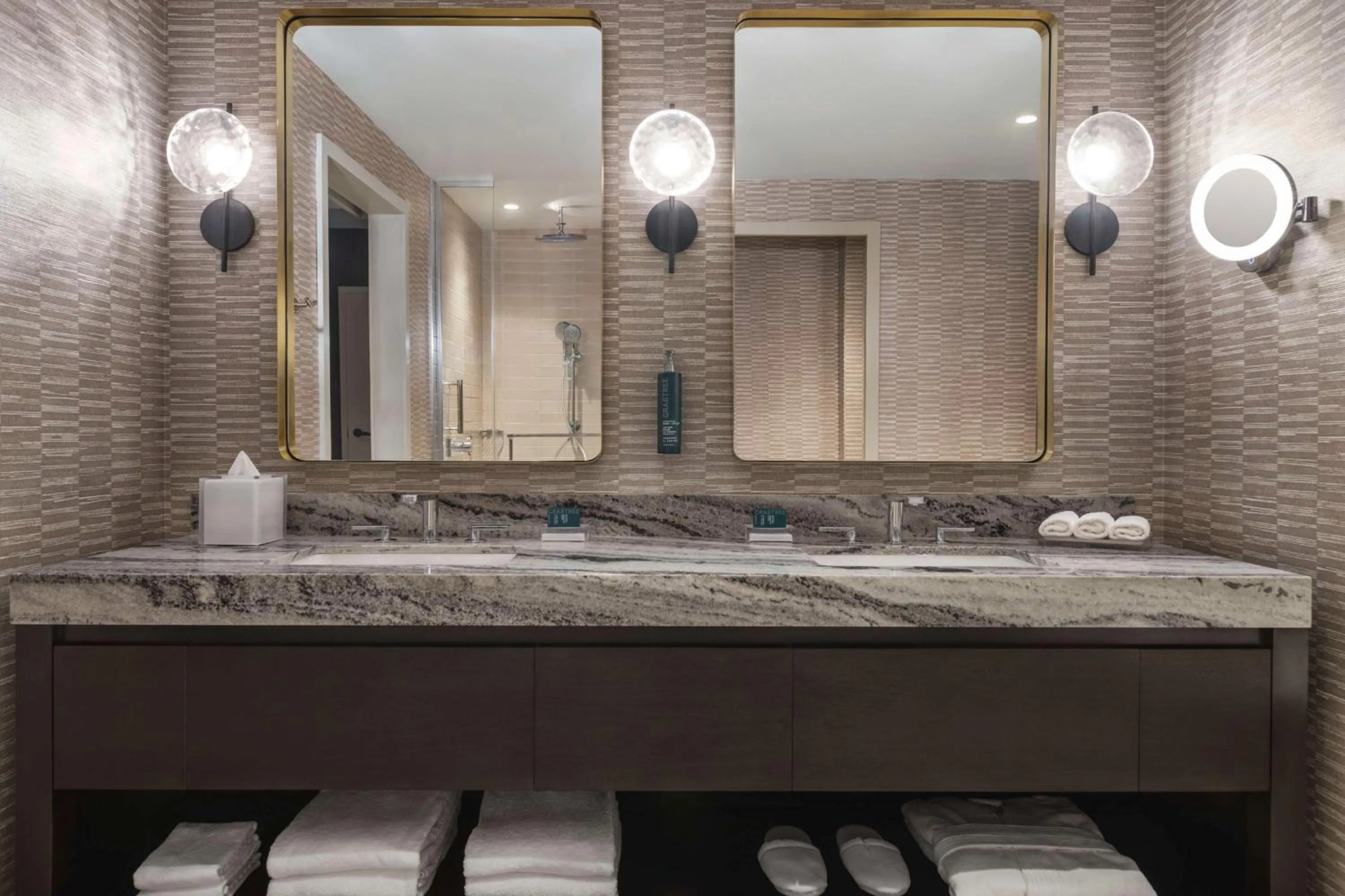 Bathroom in Doubletree By Hilton Abilene Downtown Convention Center