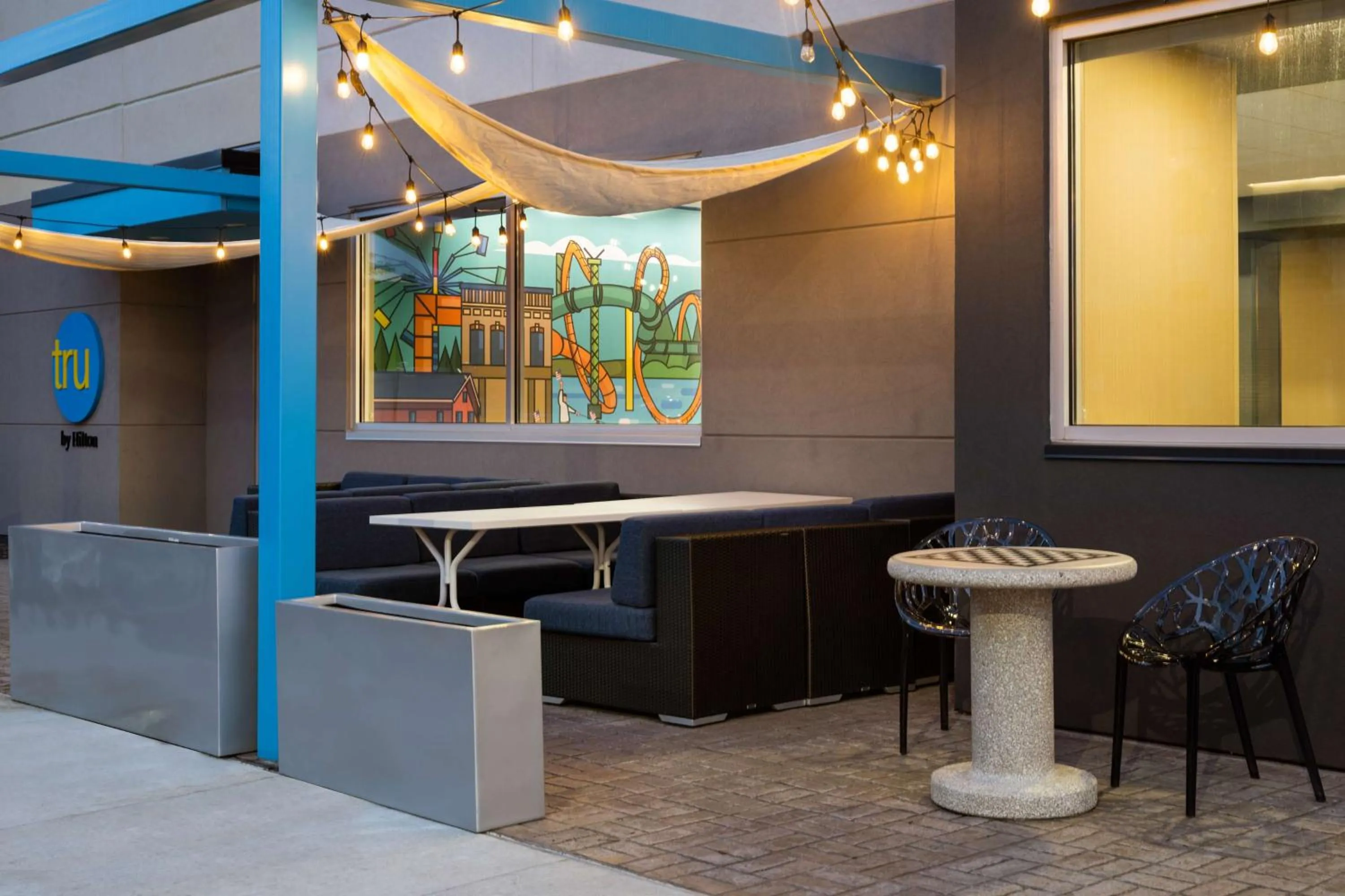 Patio in Tru By Hilton Wisconsin Dells