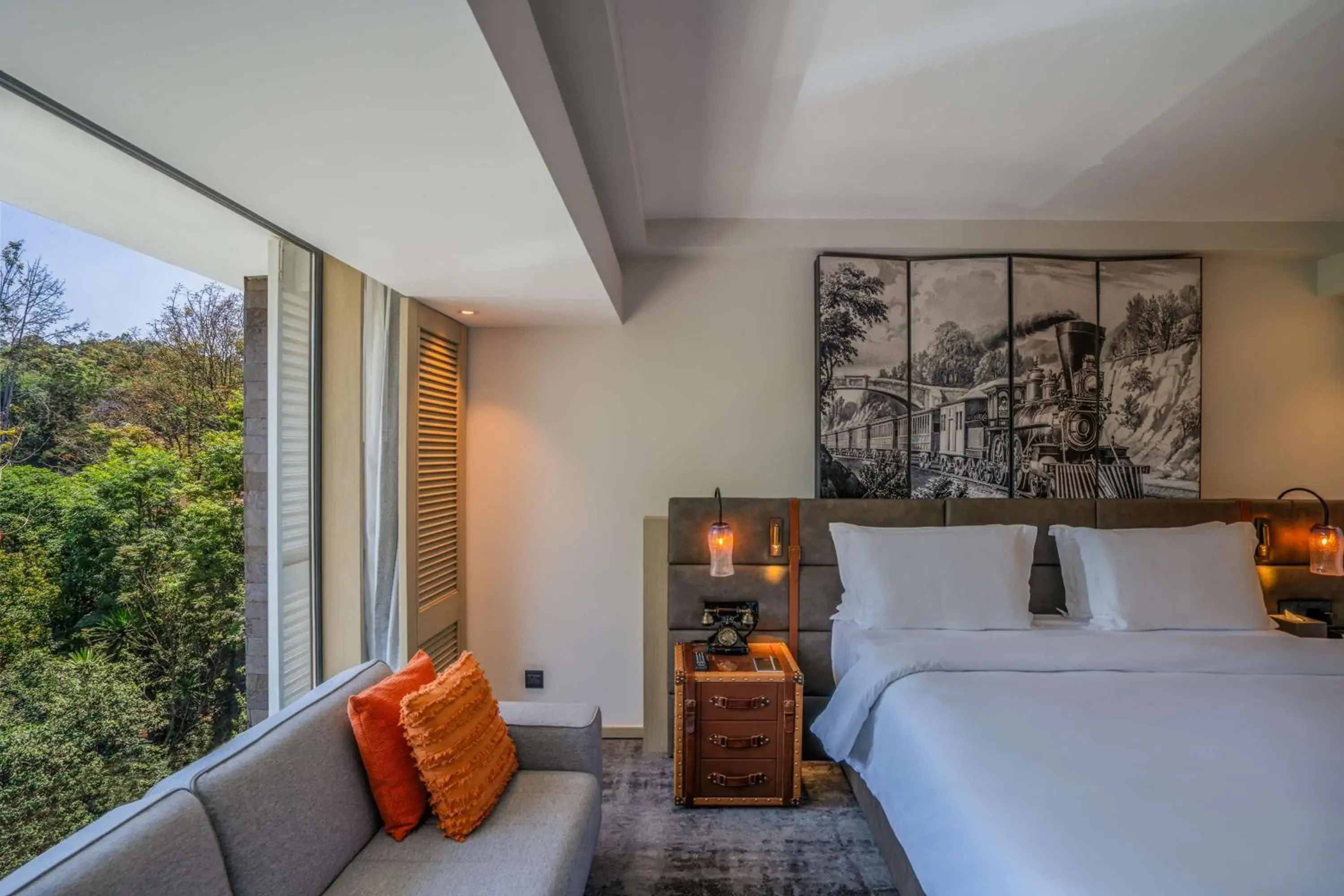 Deluxe Serene King Room in Kwetu Nairobi, Curio Collection By Hilton Deluxe Serene King Room in Kwetu Nairobi, Curio Collection By Hilton