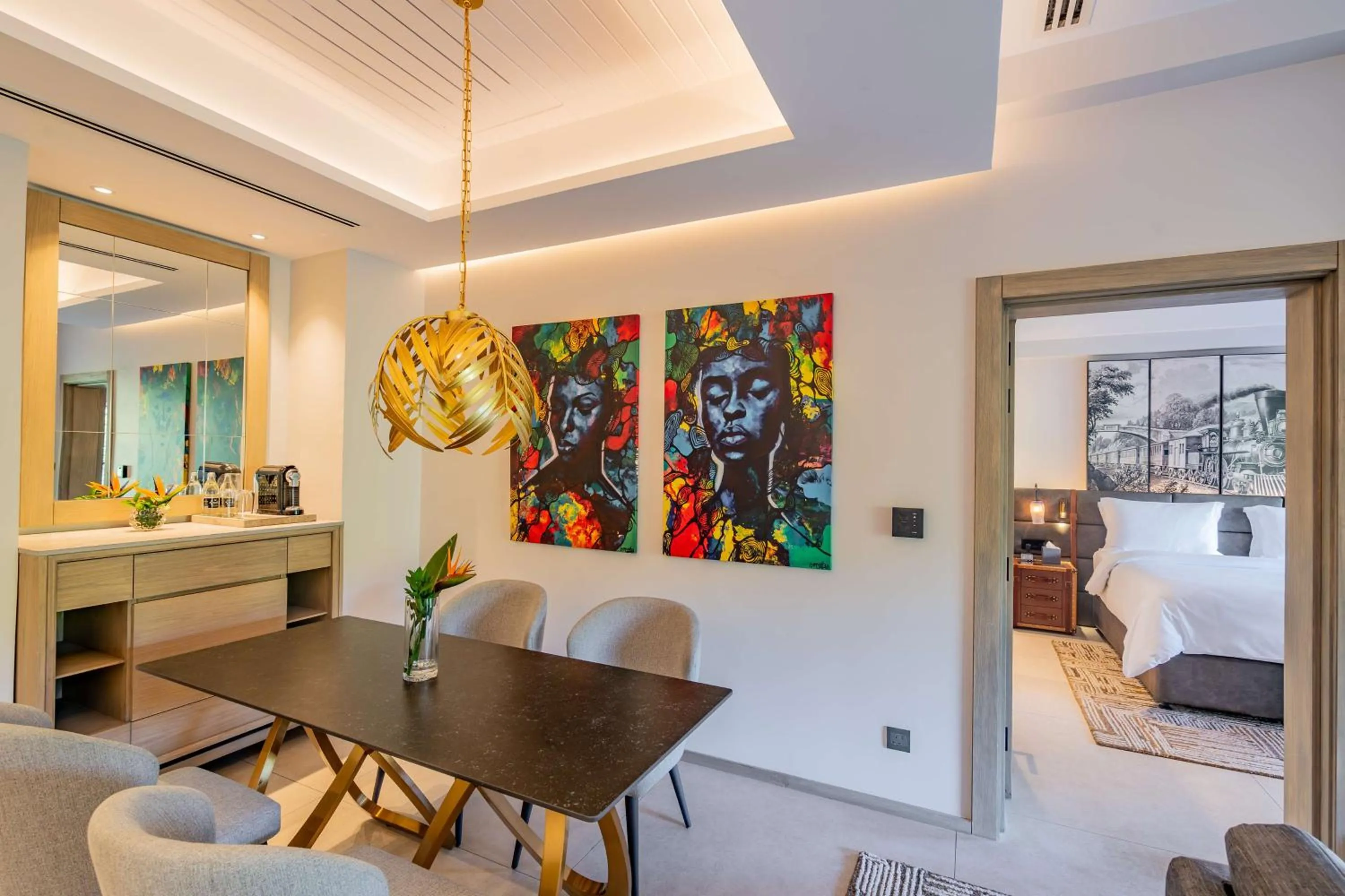 Living room in Kwetu Nairobi, Curio Collection By Hilton