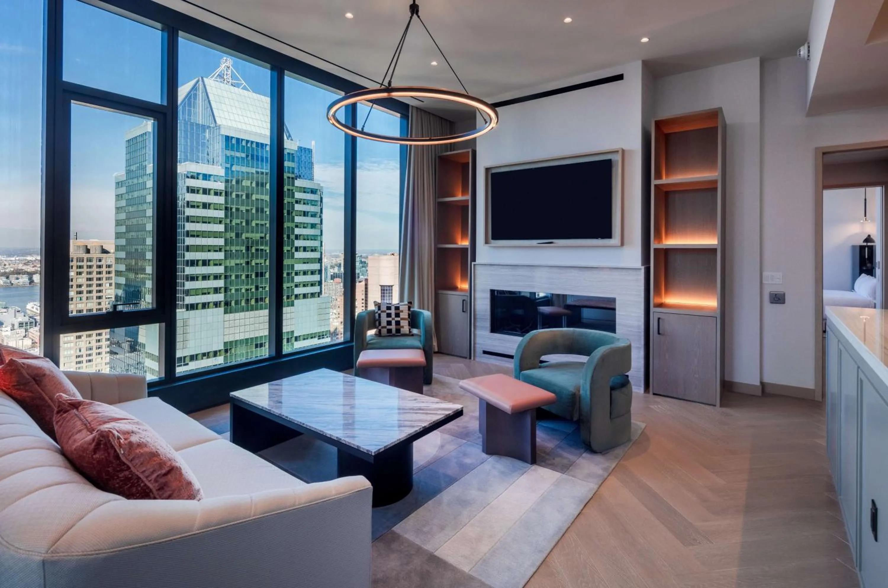 Bedroom in Tempo By Hilton New York Times Square