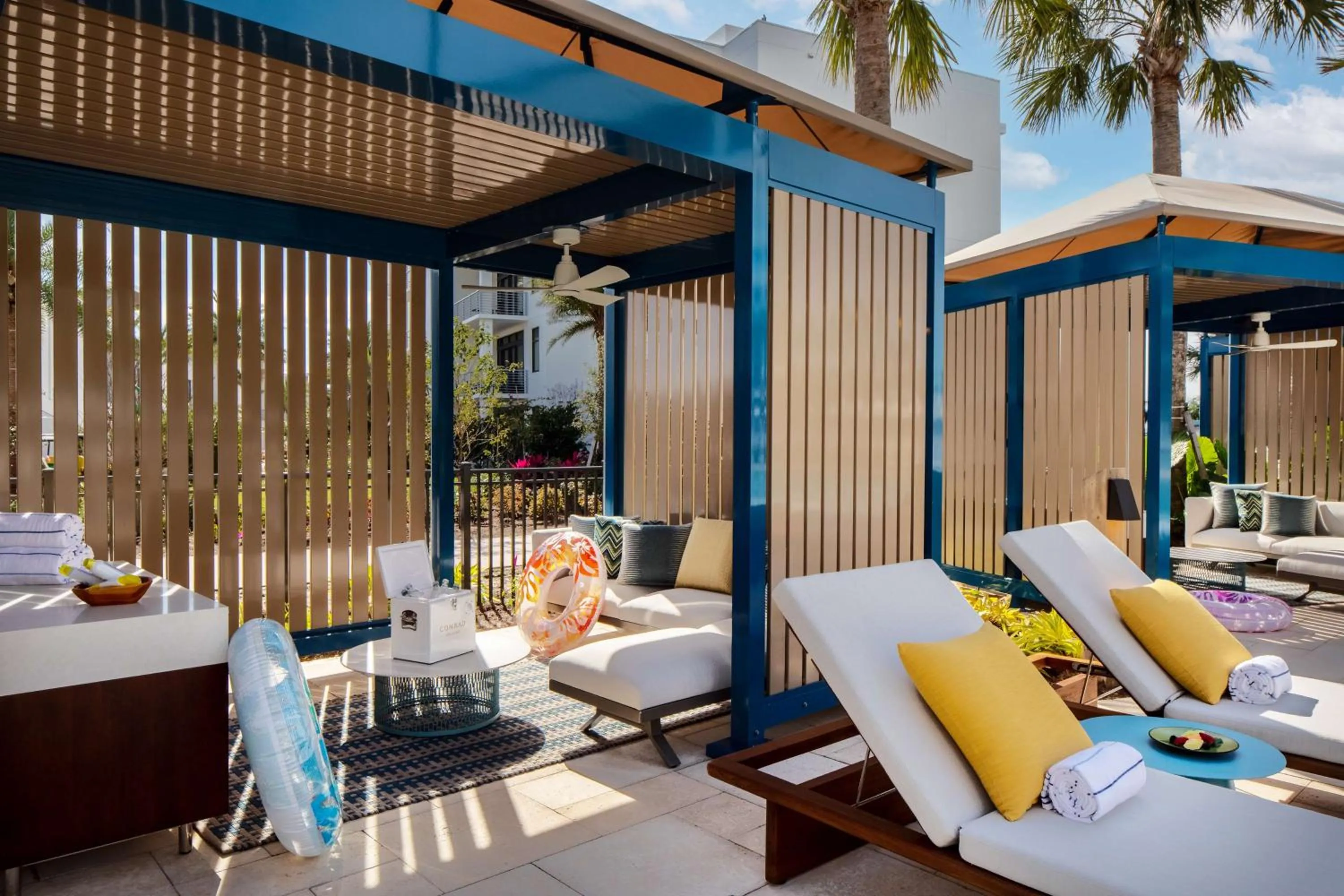 Pool view in Conrad Orlando