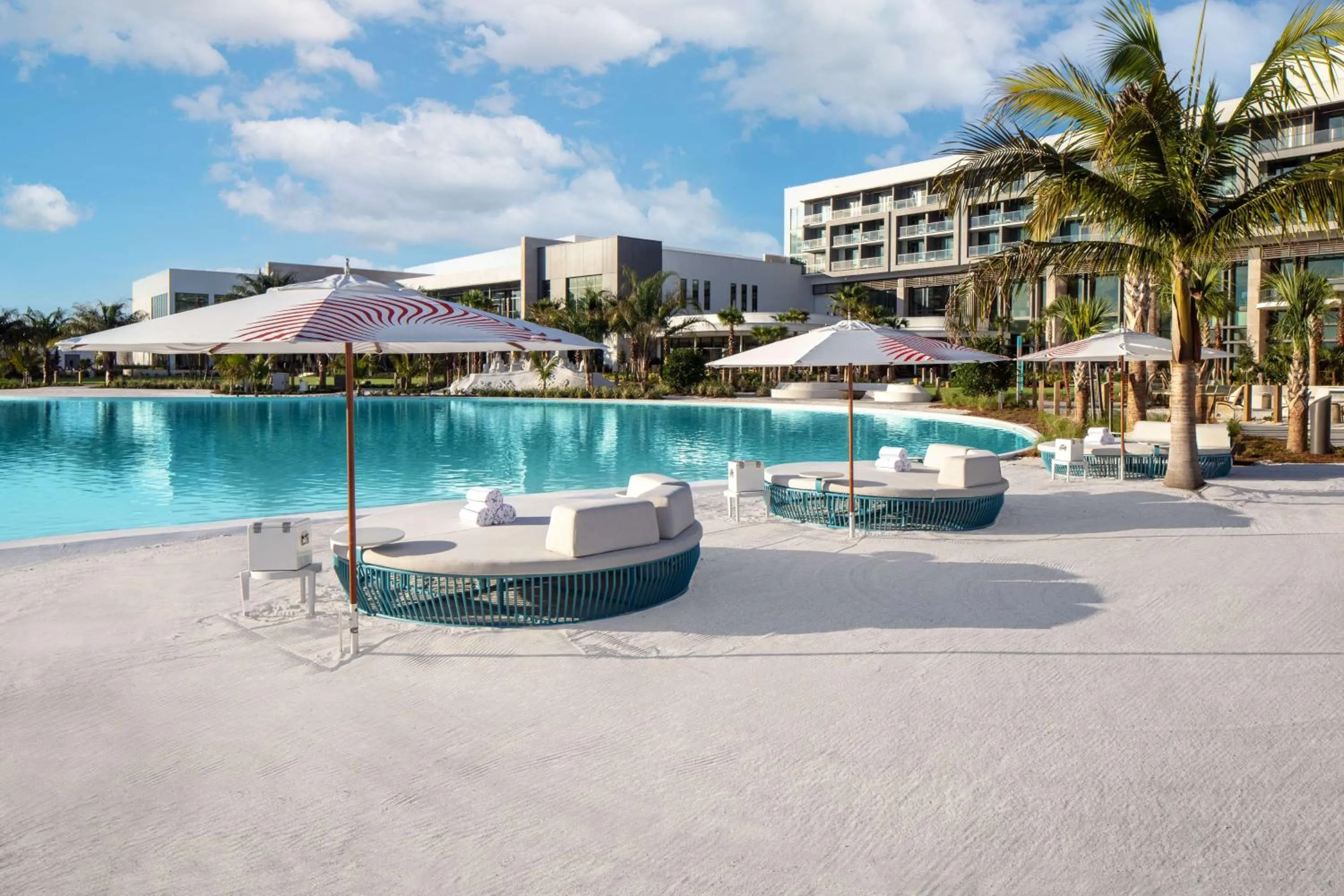 Pool view in Conrad Orlando