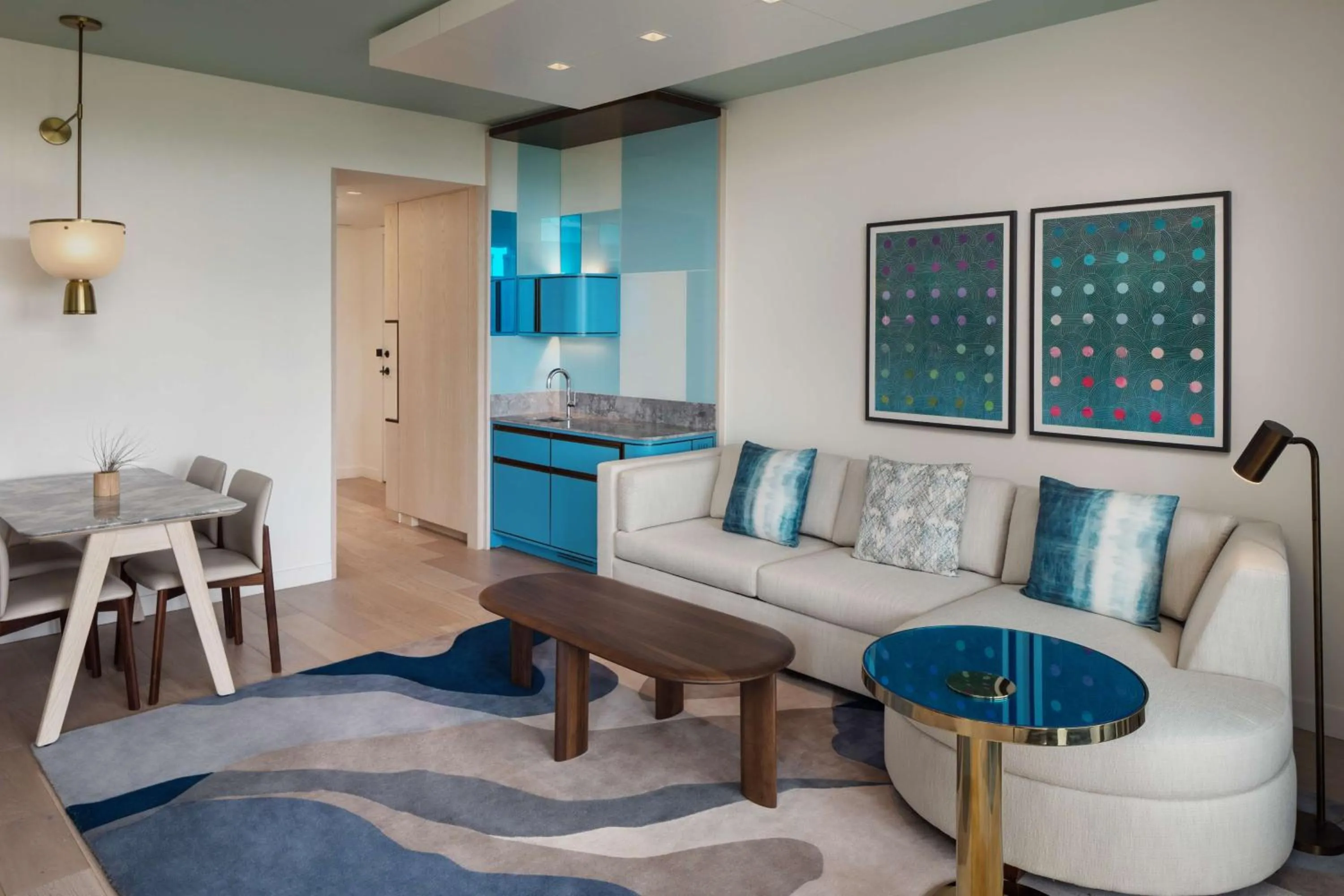 Living room in Conrad Orlando