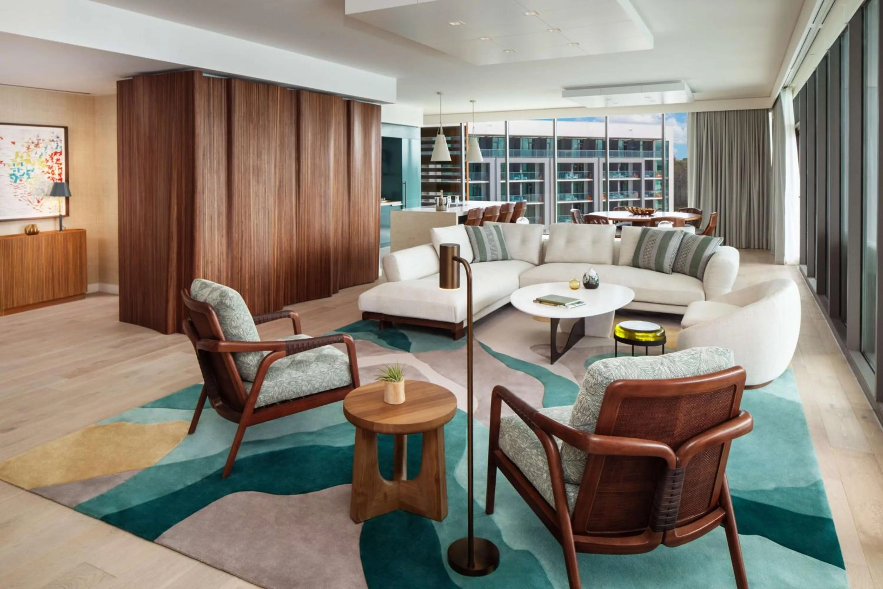 Living room in Conrad Orlando