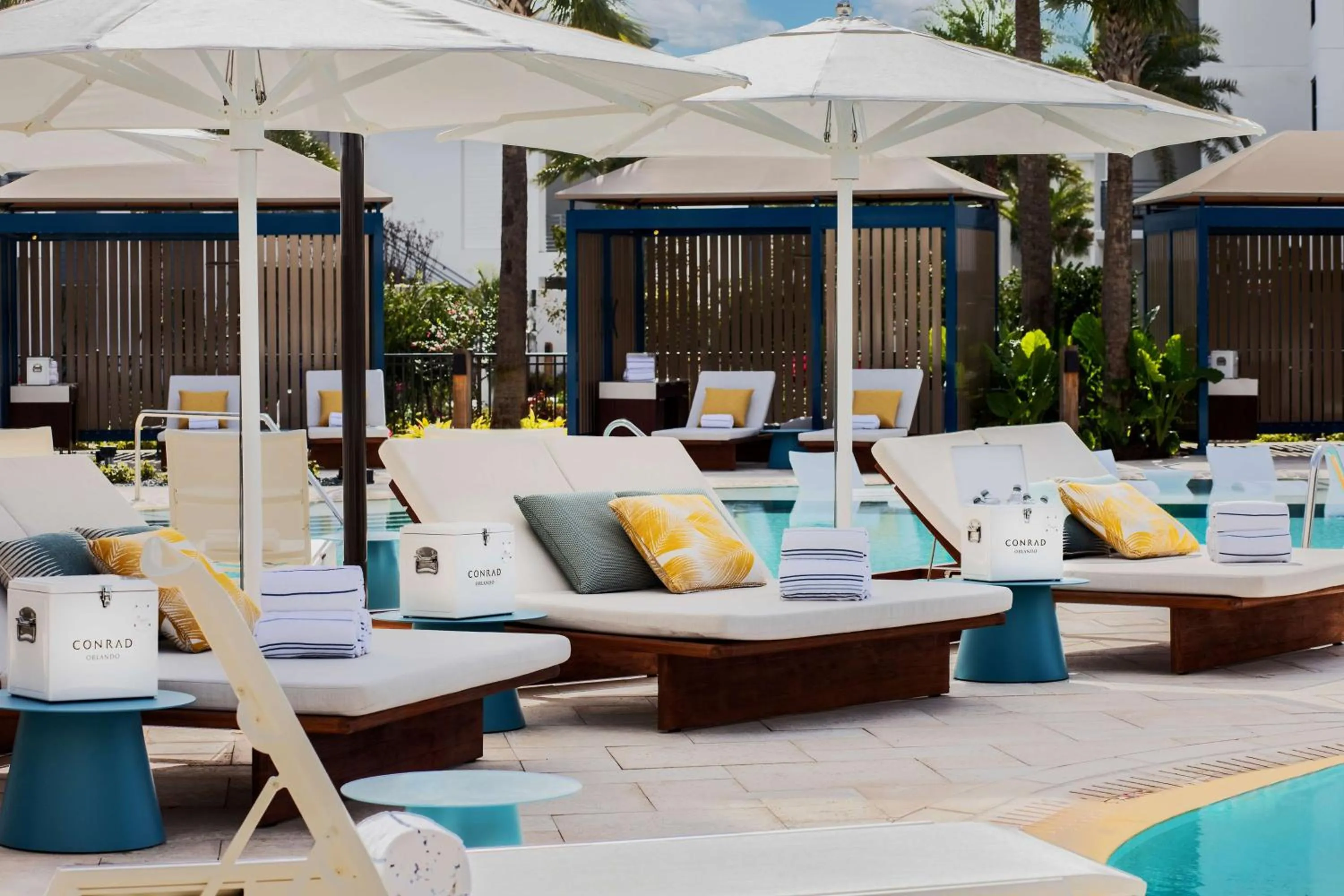 Pool view in Conrad Orlando