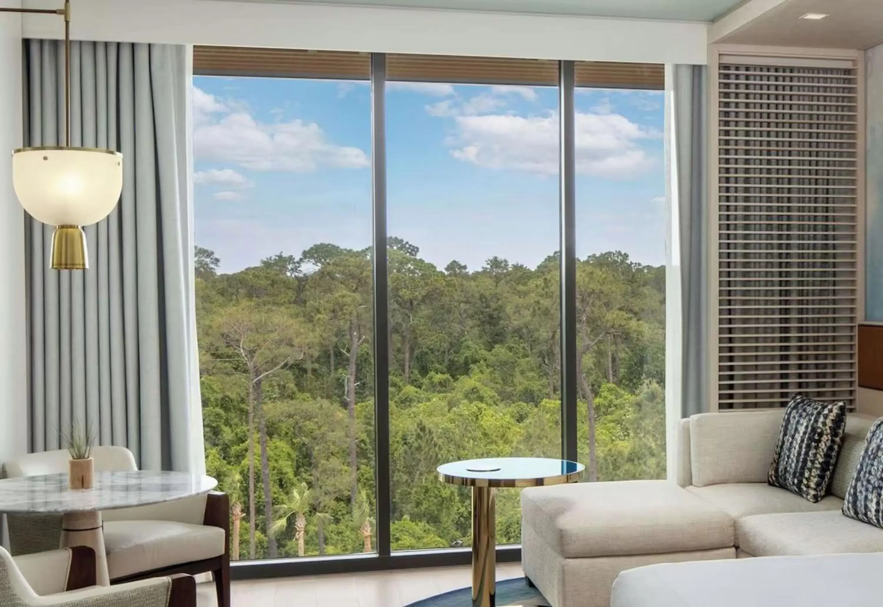 Deluxe King Room with Balcony in Conrad Orlando Deluxe King Room with Balcony in Conrad Orlando