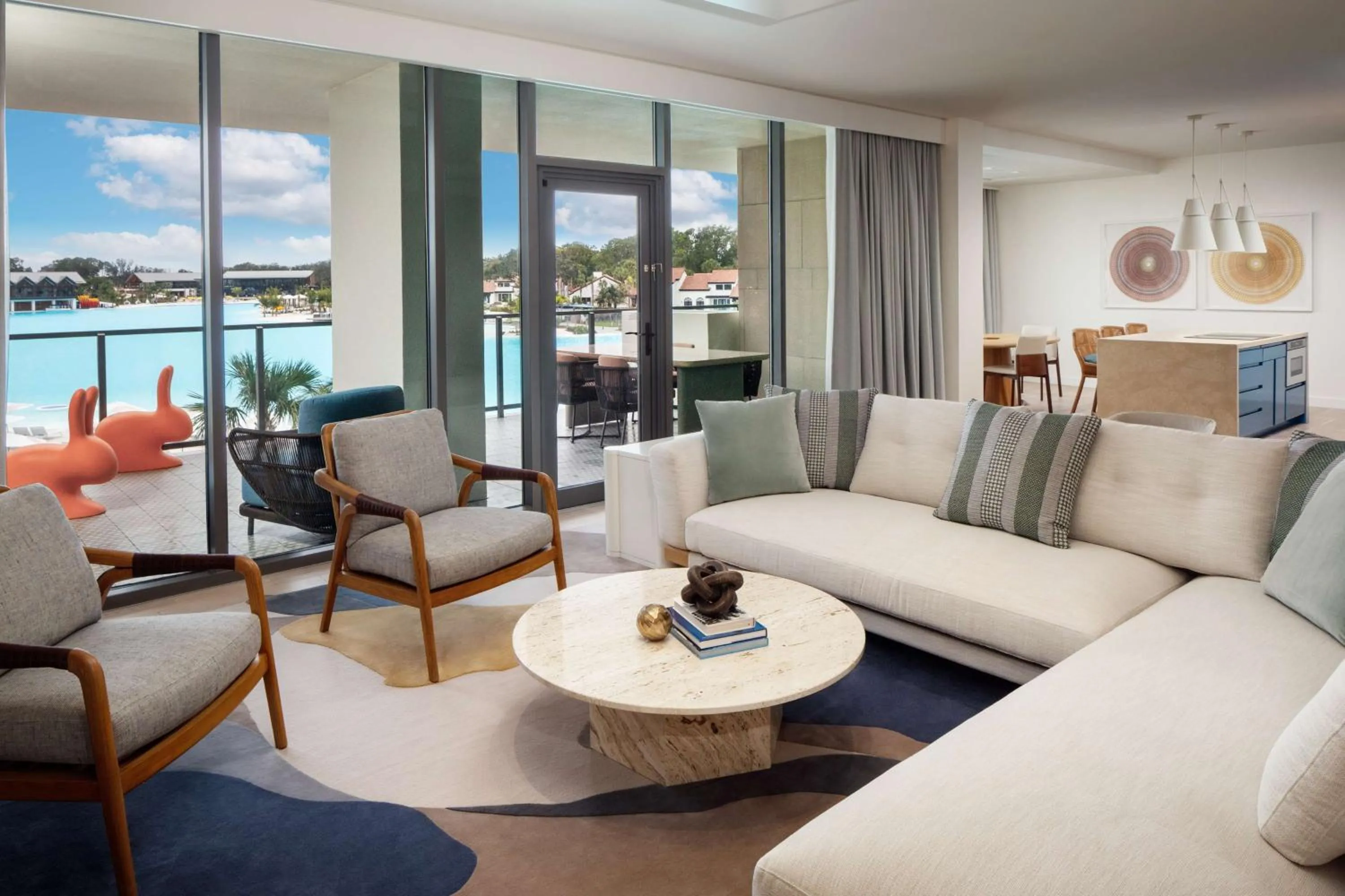 Living room in Conrad Orlando