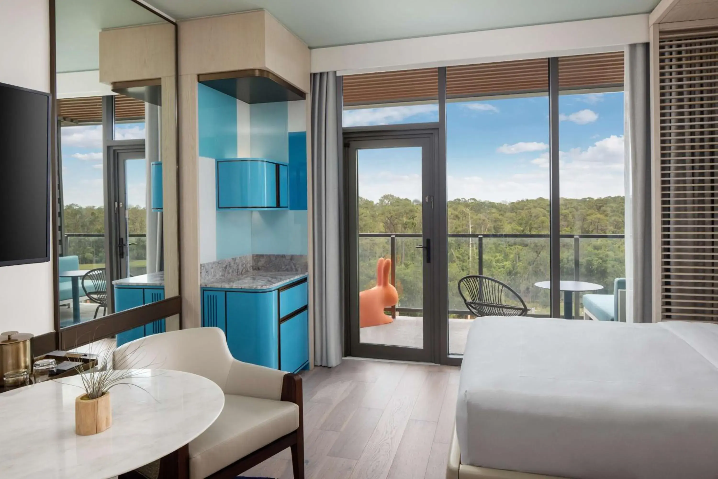 Queen Room with Two Queen Beds and Balcony - Hearing Accessible in Conrad Orlando Queen Room with Two Queen Beds and Balcony - Hearing Accessible in Conrad Orlando