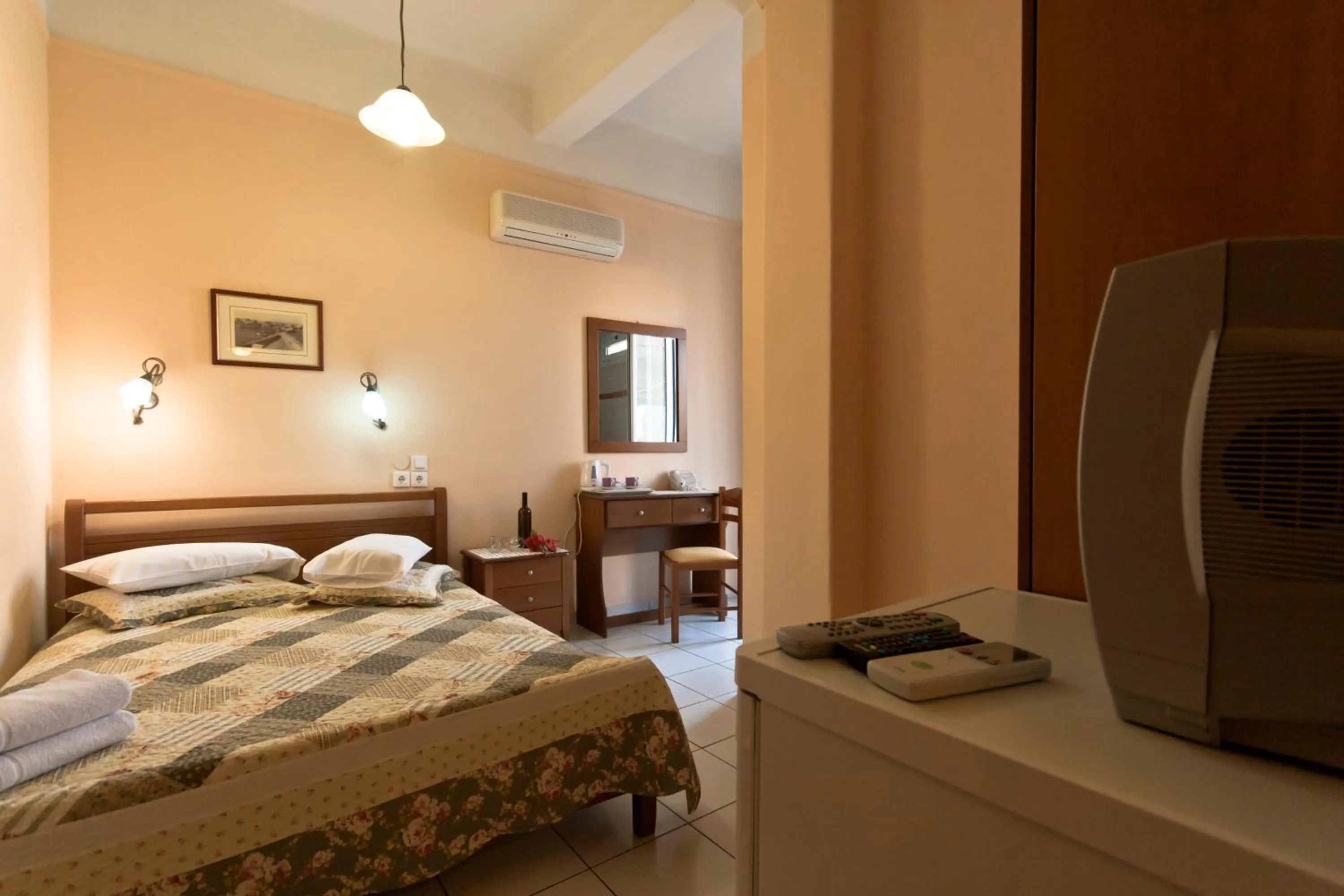 Bed in Mirabello Hotel