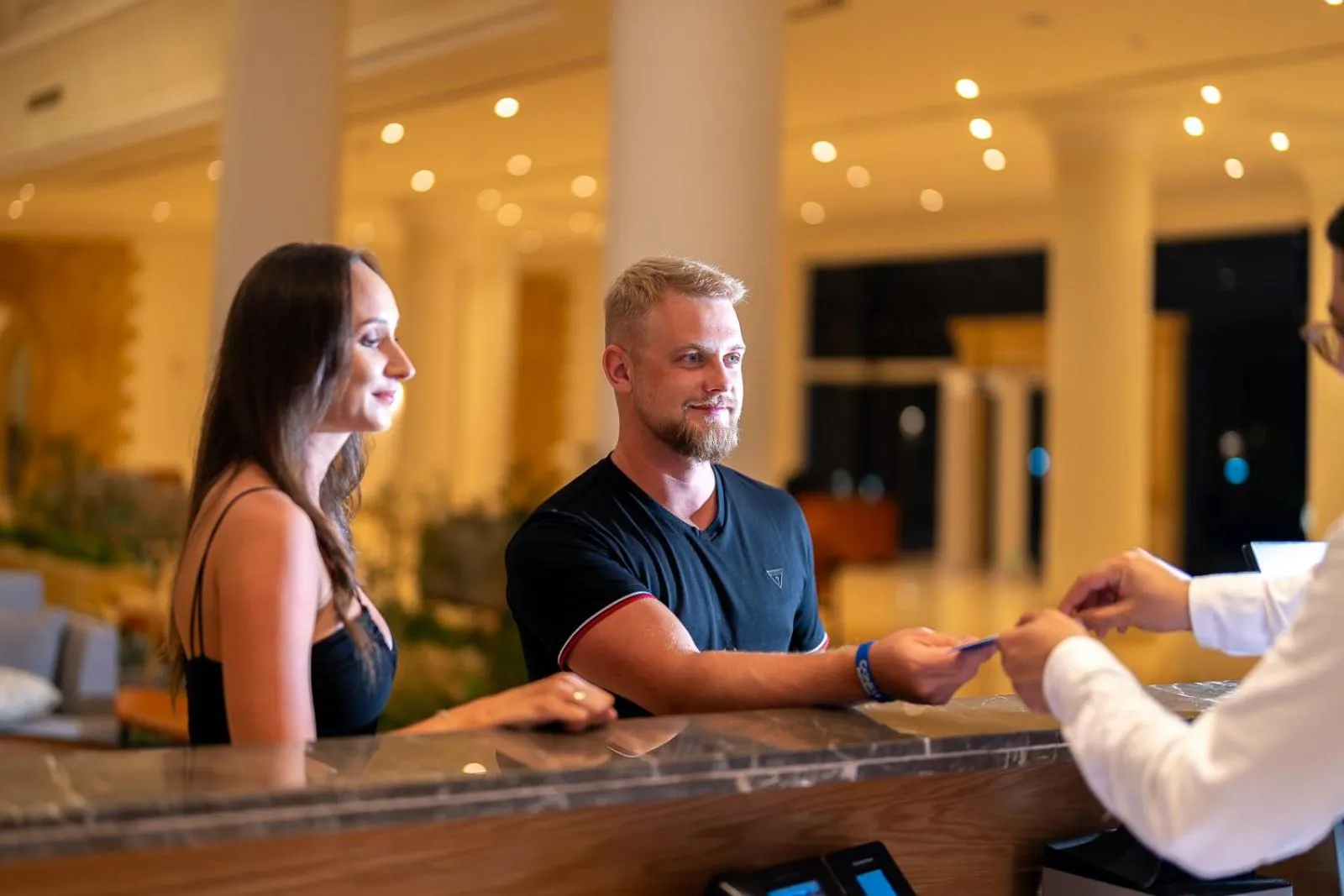 Lobby or reception in Casa Blue Resort