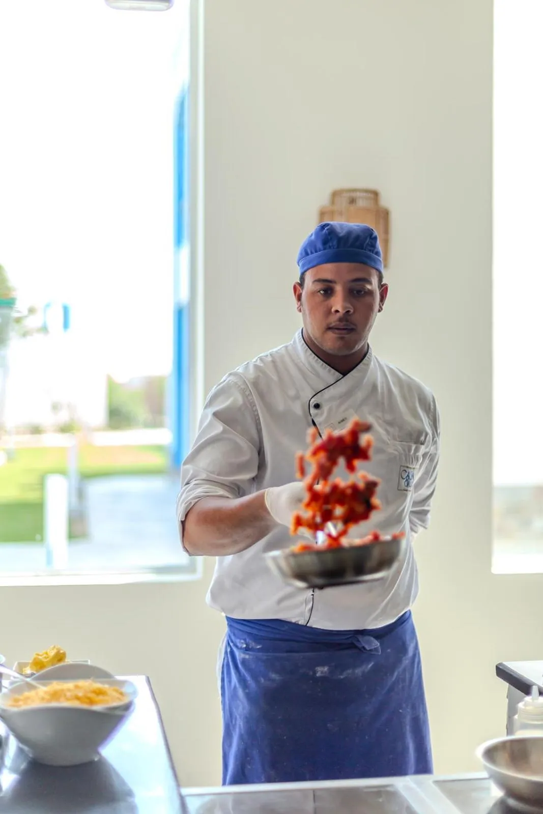 Restaurant/places to eat in Casa Blue Resort