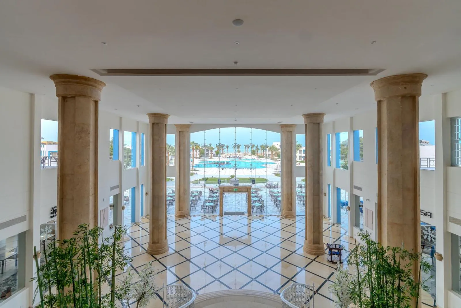 Lobby or reception in Casa Blue Resort