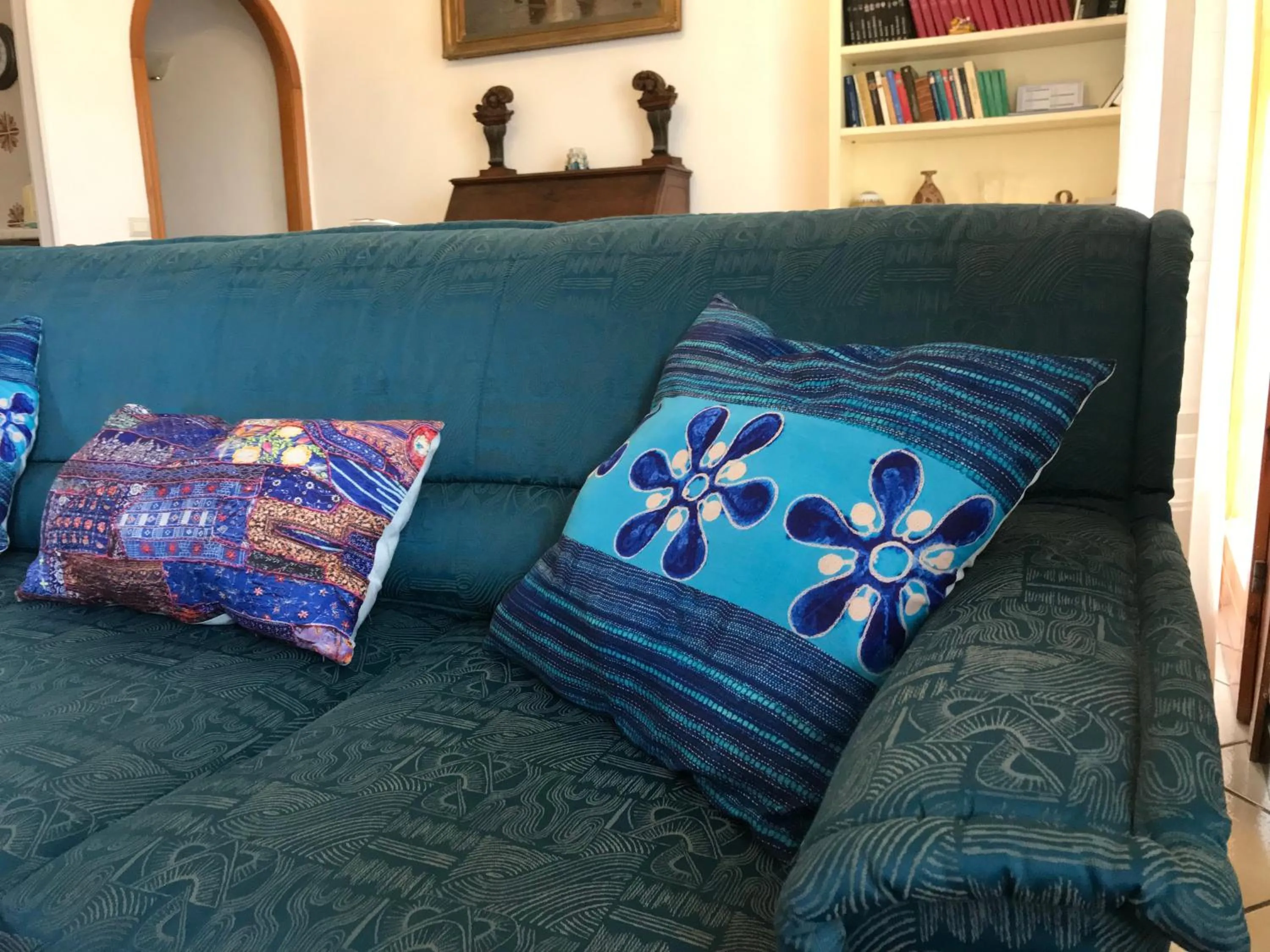 Living room in Stella Di Mare - ampio appartamento con DUE bagni - fronte mare