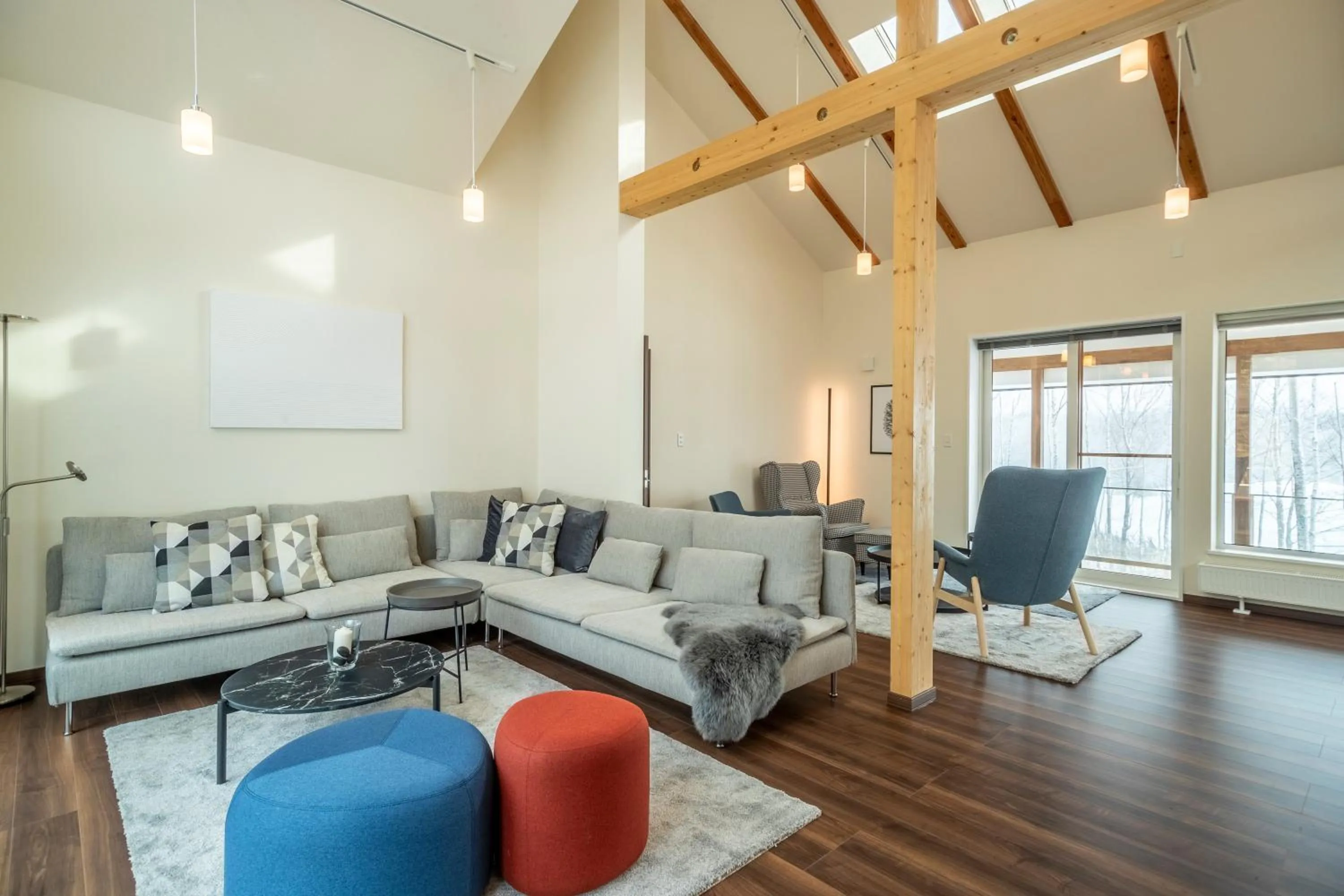 Living room in Blue Heron