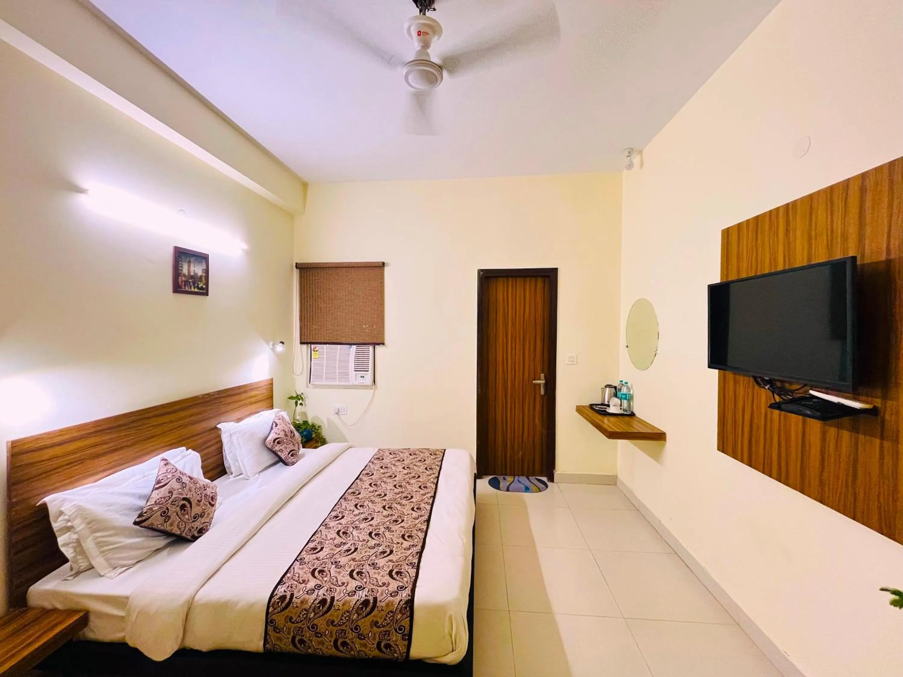 Bed in Ganga Ashoka Hotel Rishikesh