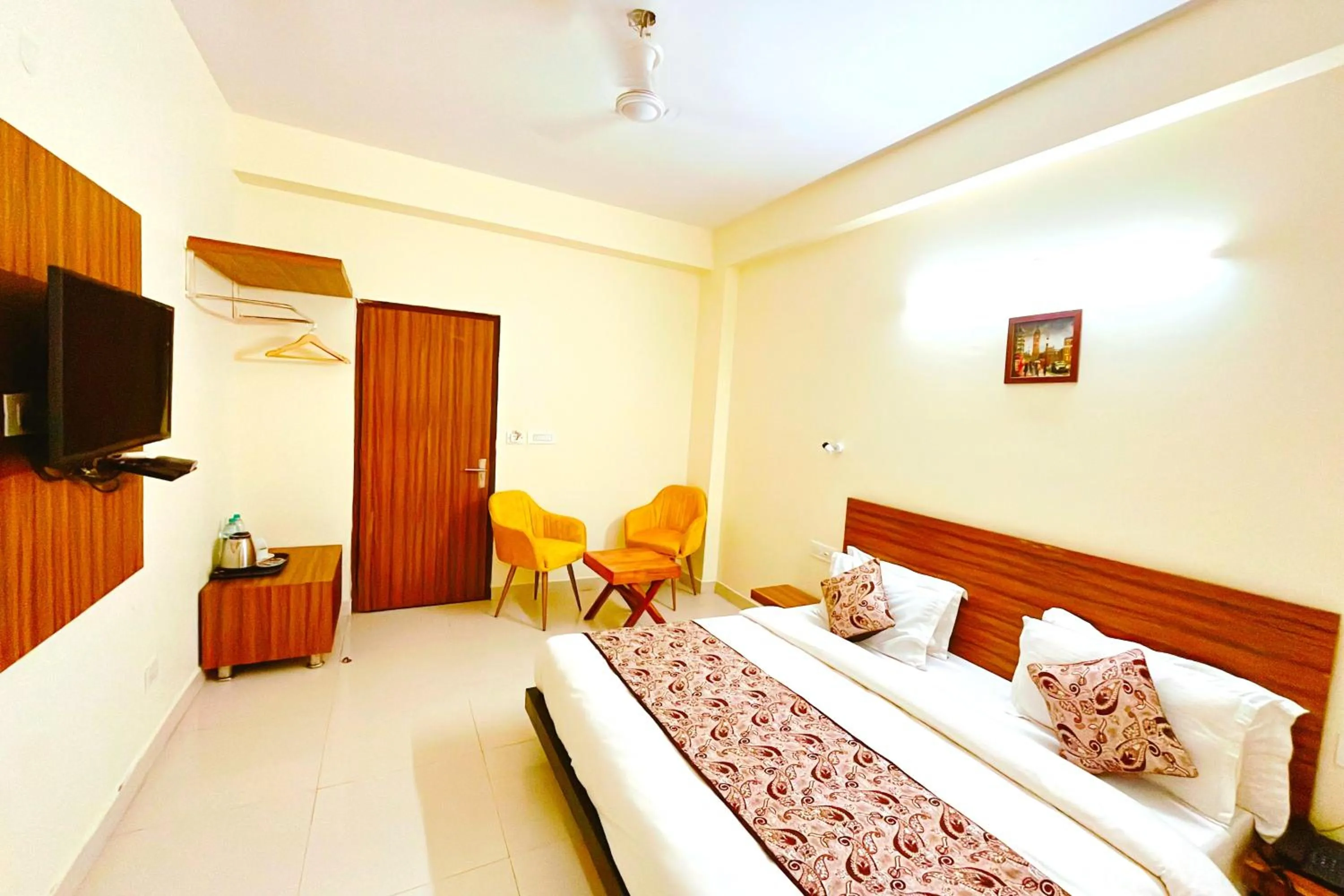Bed in Ganga Ashoka Hotel Rishikesh