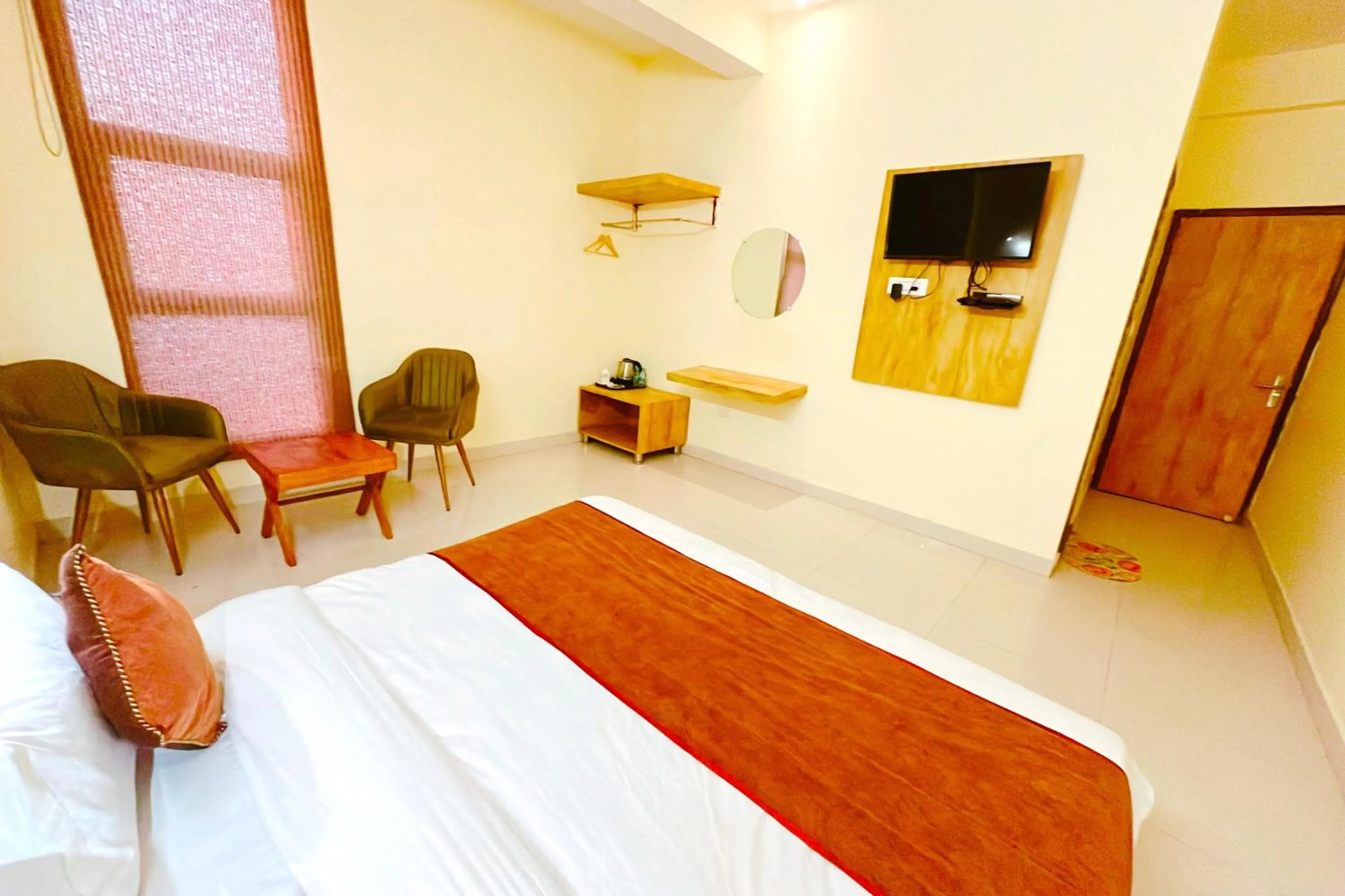 Bed in Ganga Ashoka Hotel Rishikesh