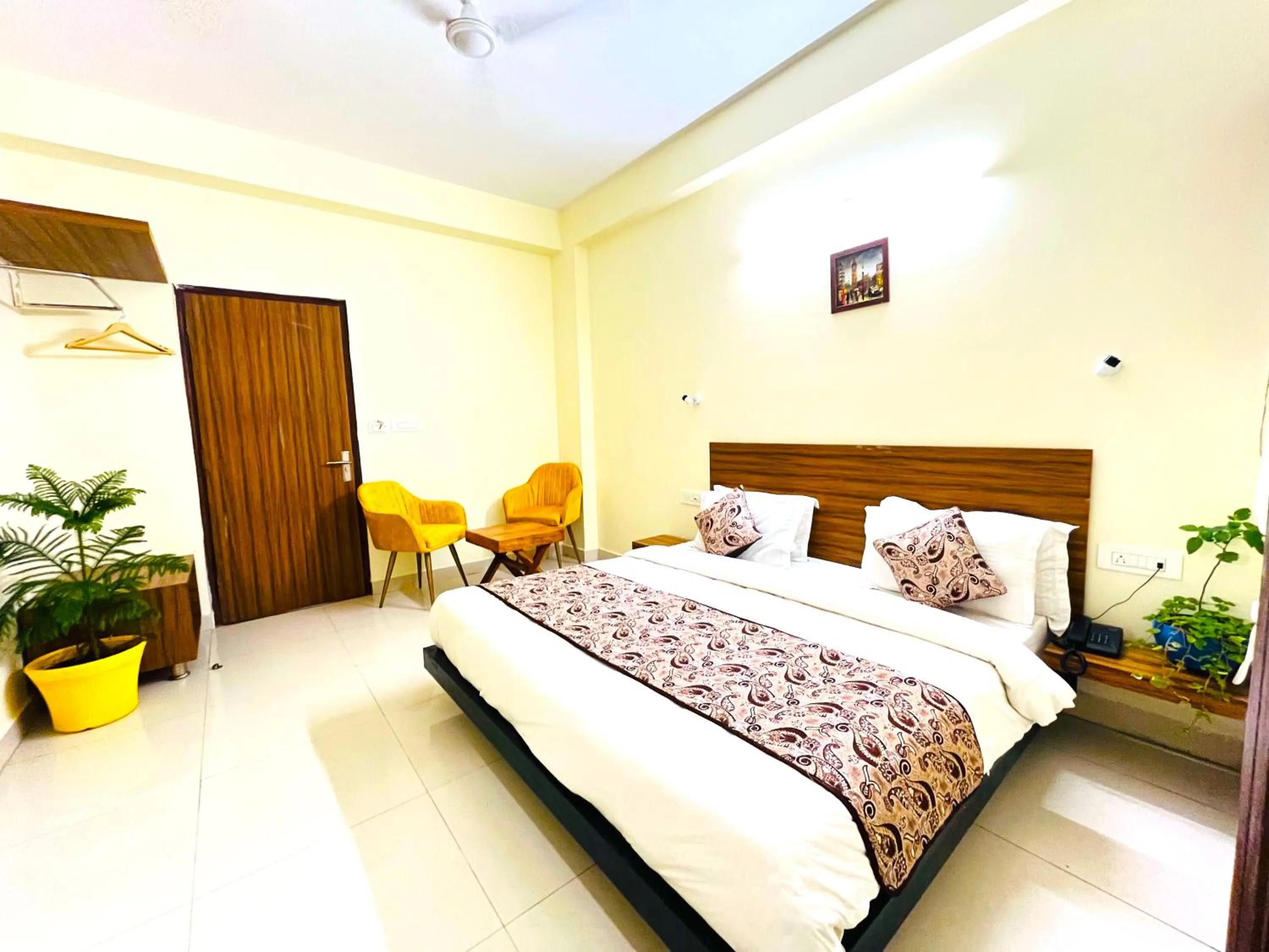 Bed in Ganga Ashoka Hotel Rishikesh